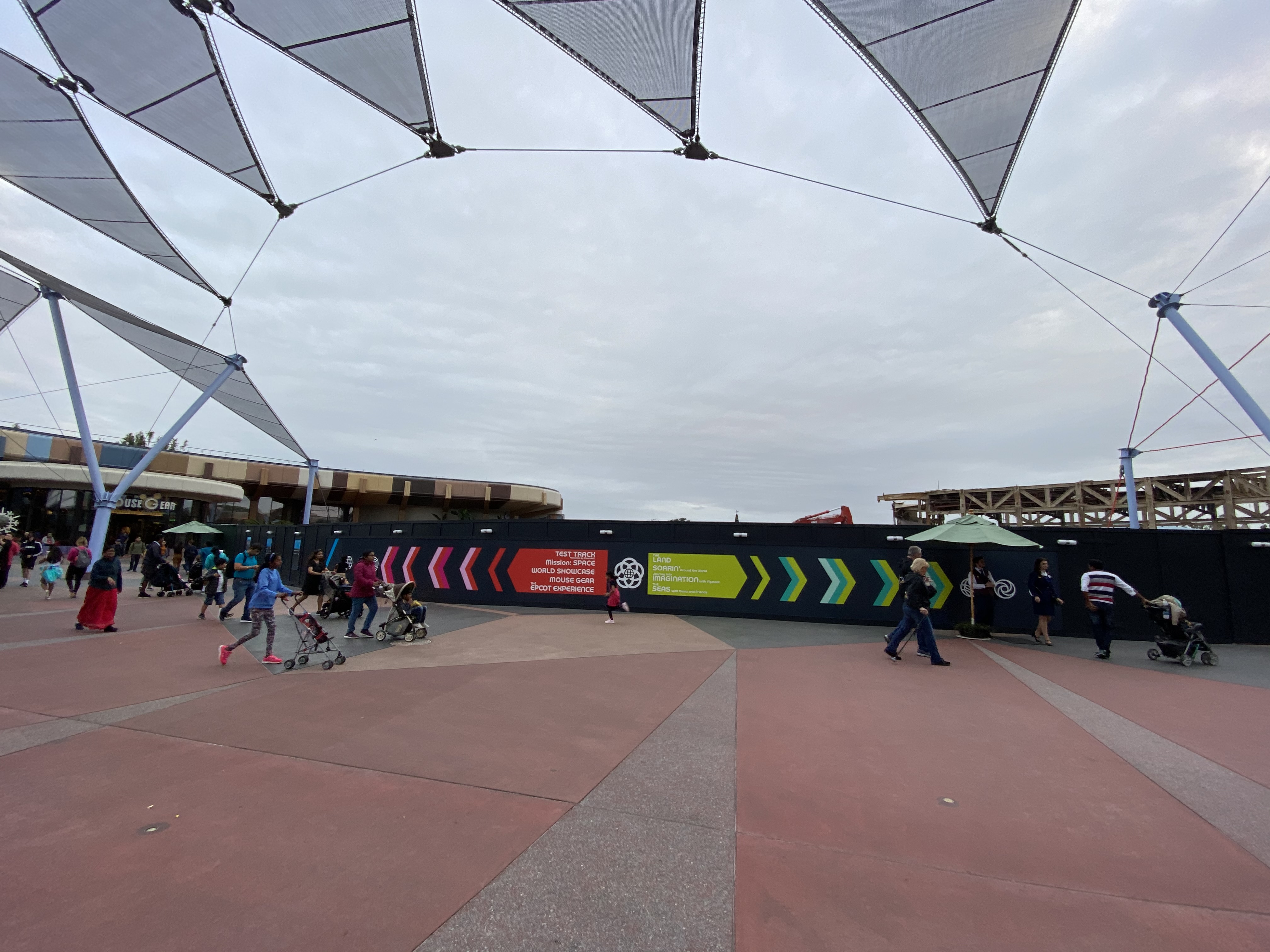 New EPCOT Signage