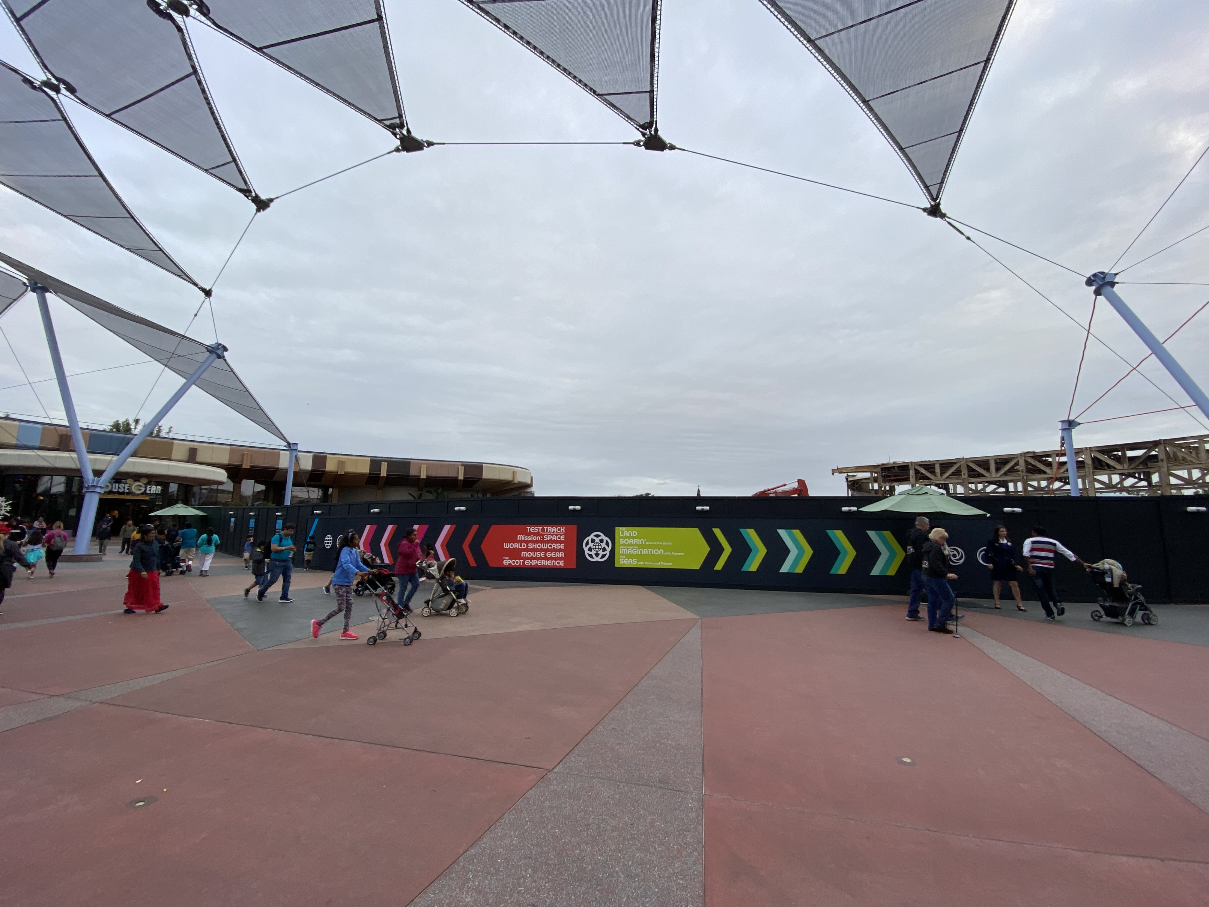 New EPCOT Signage
