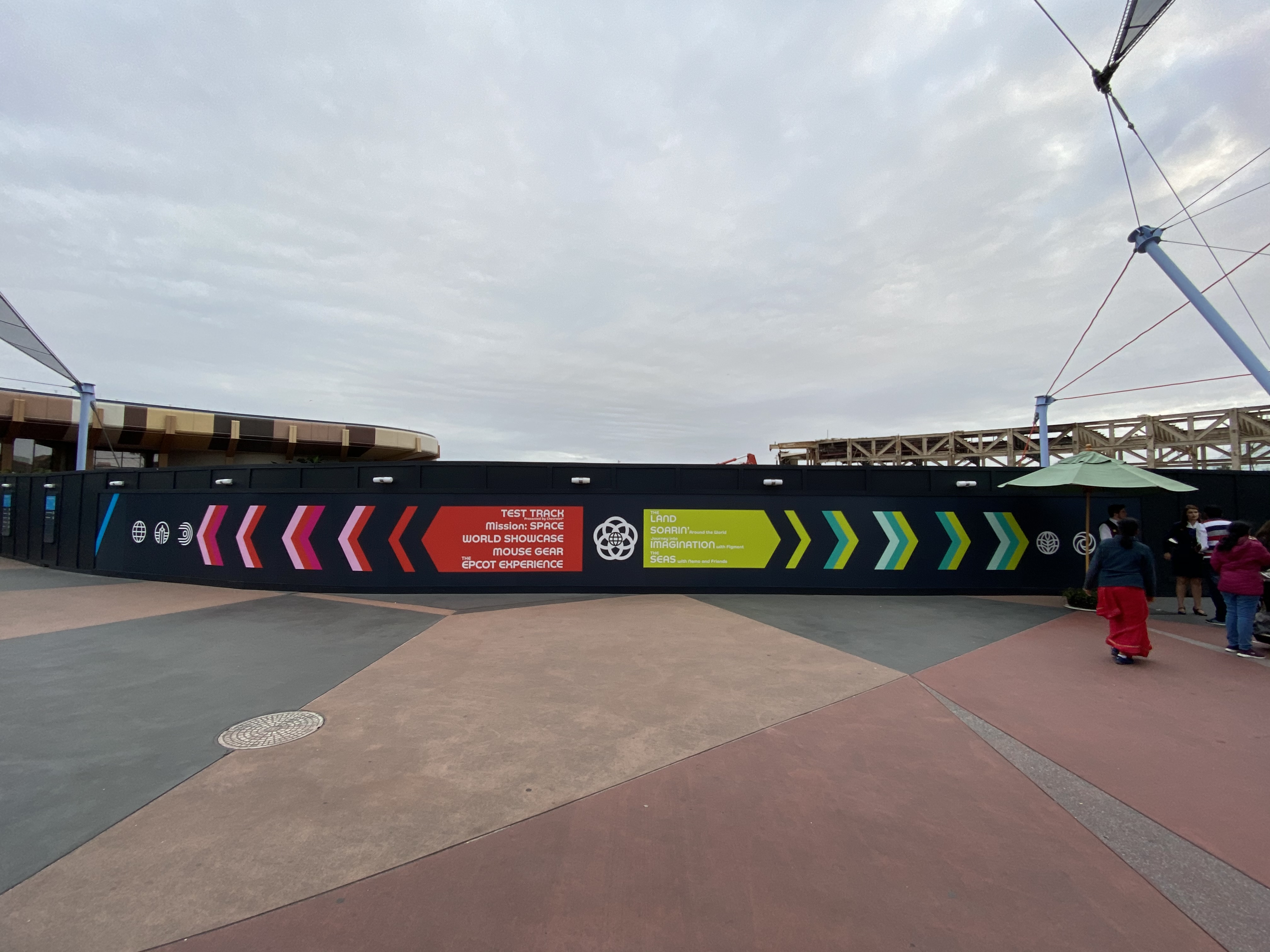 New EPCOT Signage