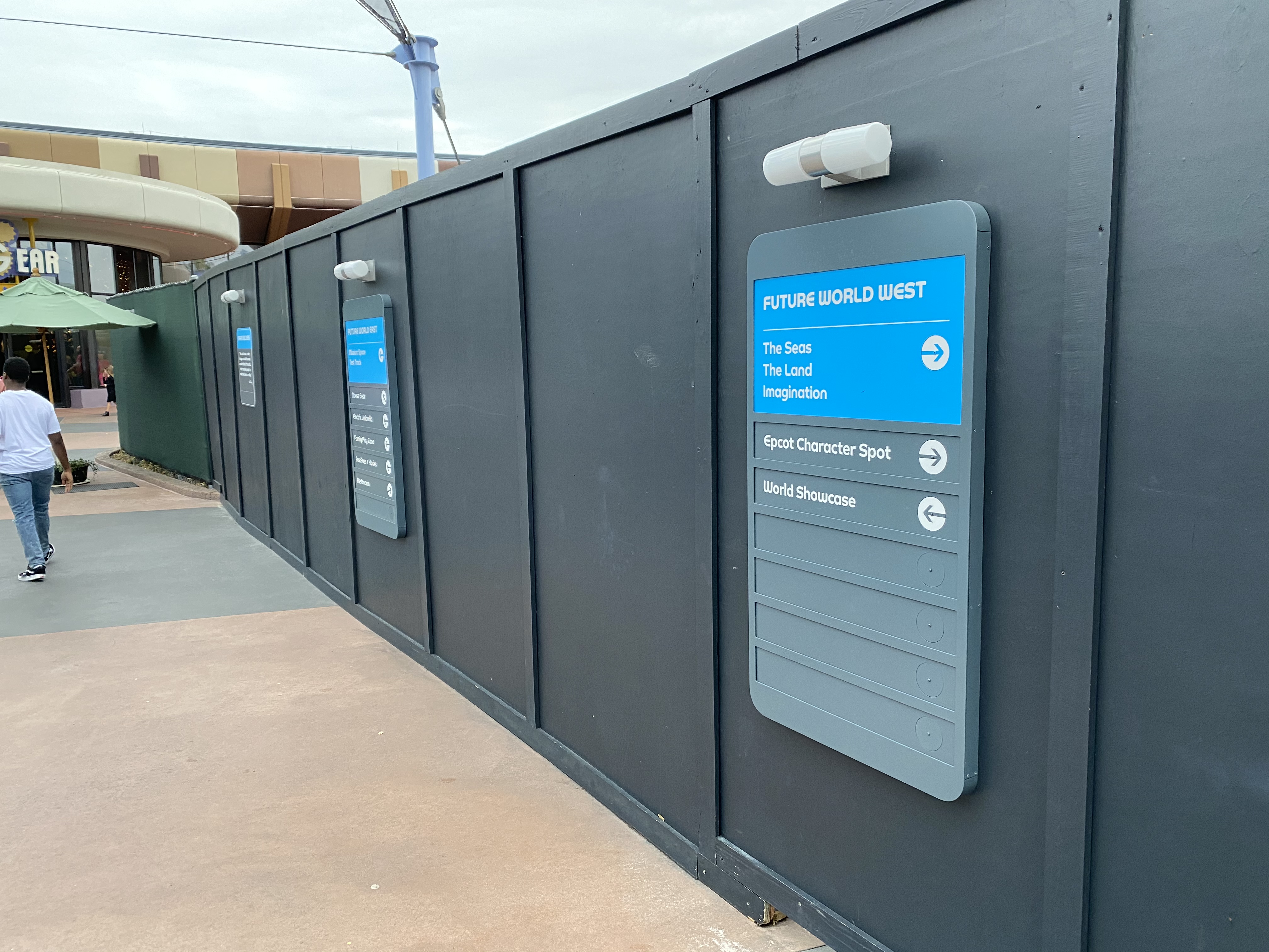 New EPCOT Signage