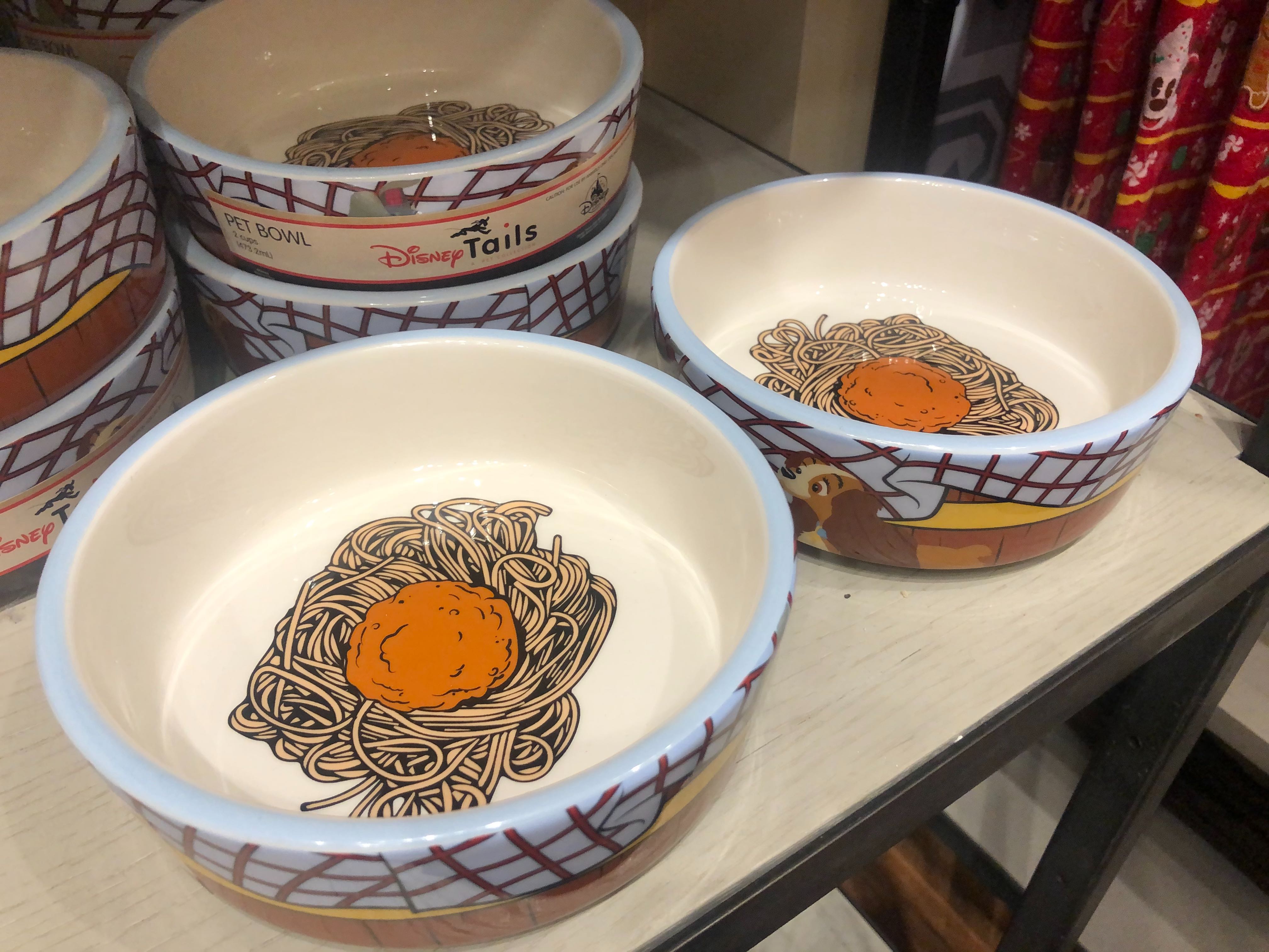 lady and the tramp bowl