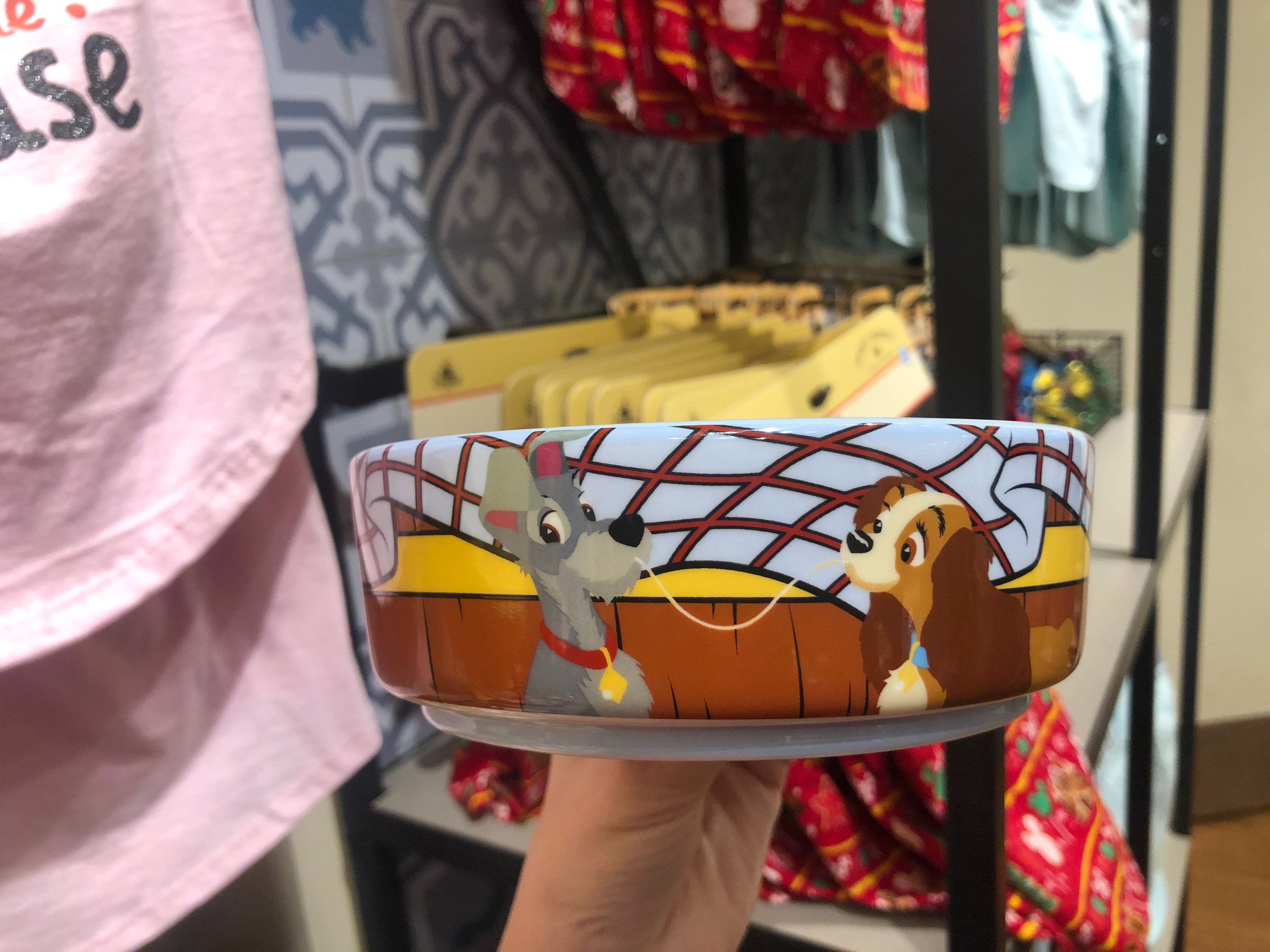 lady and the tramp bowl