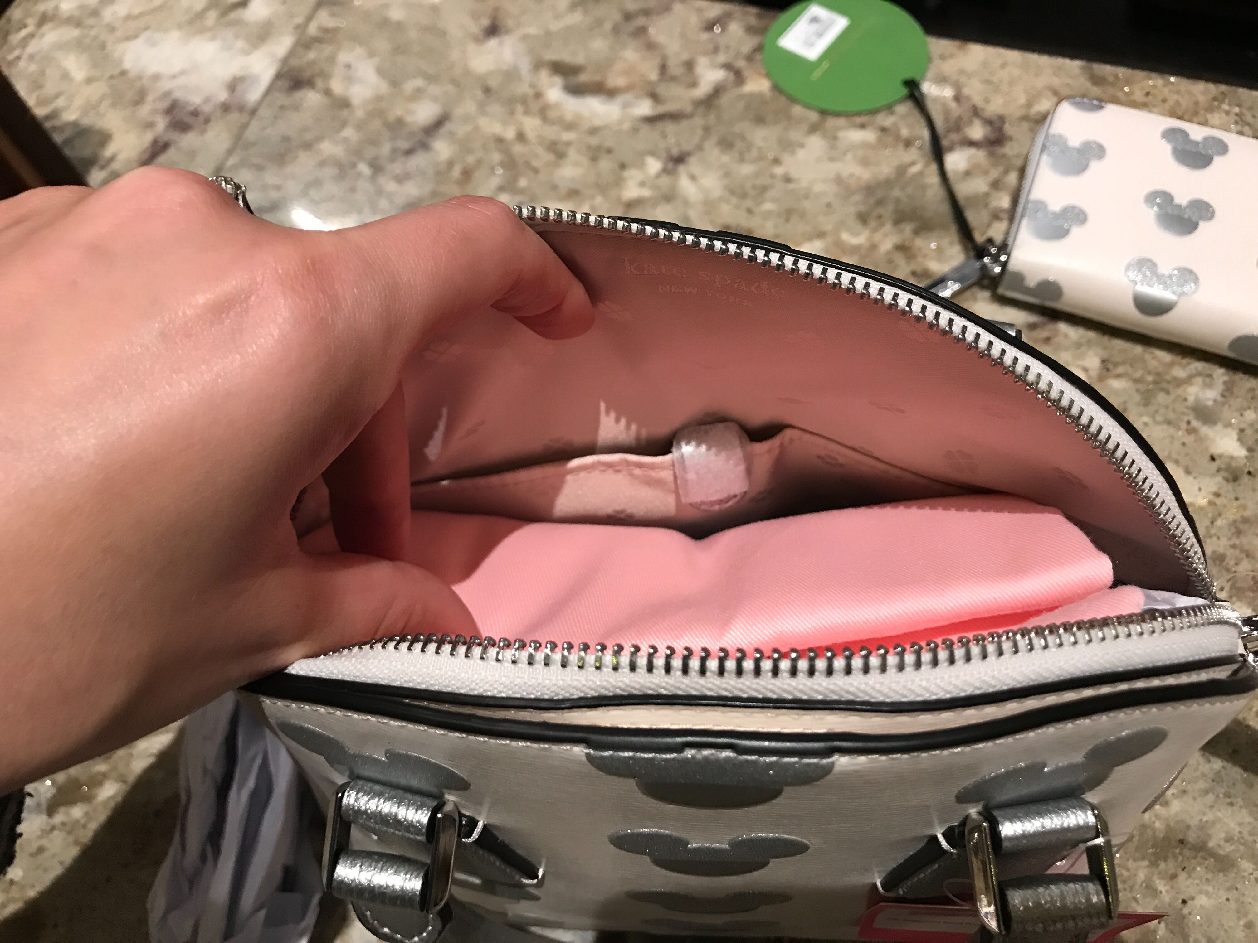 kate spade white and silver collection 2019 mickey disney world