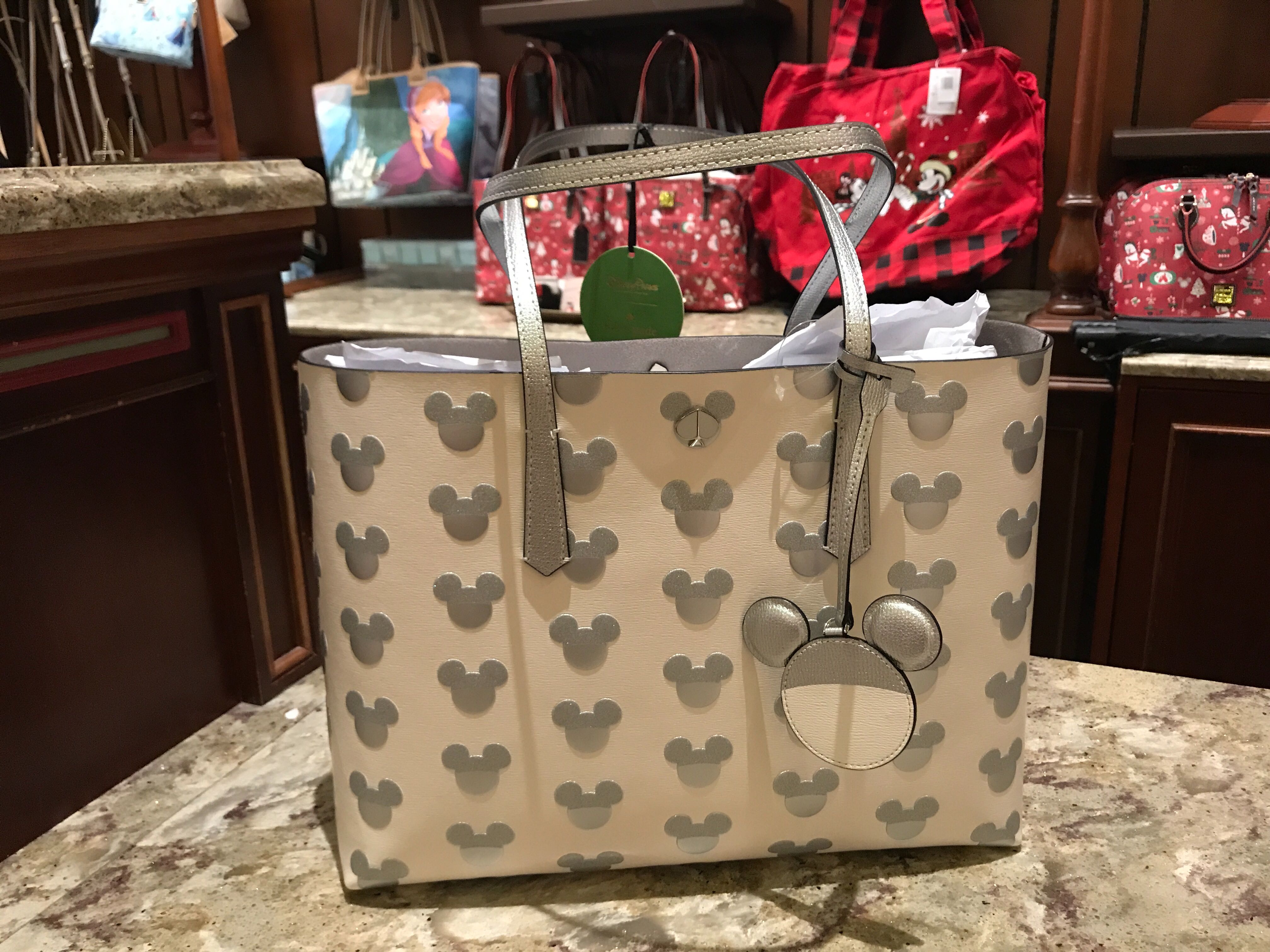 kate spade white and silver collection 2019 mickey disney world