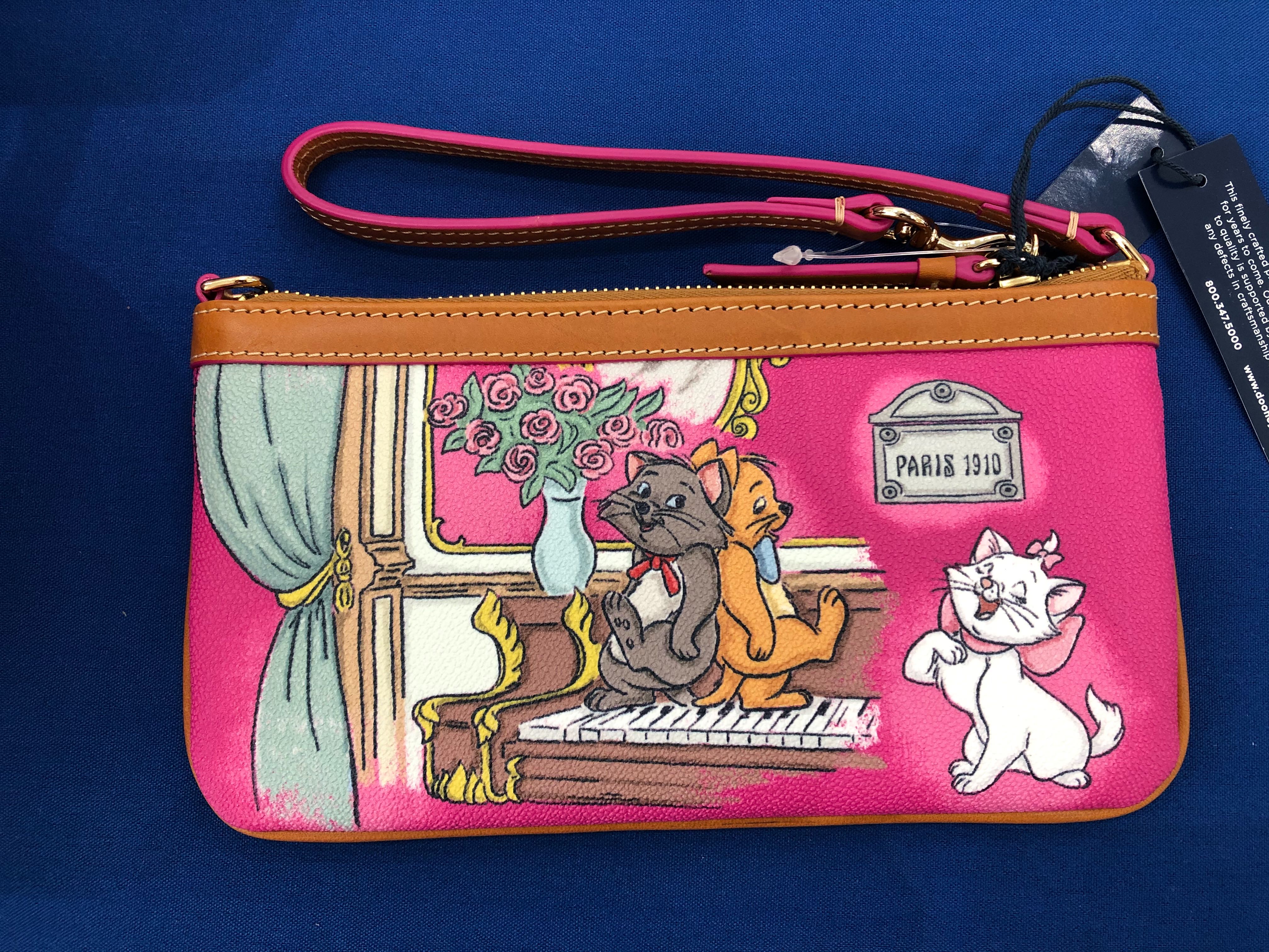Aristocats Dooney and Bourke Wristlet