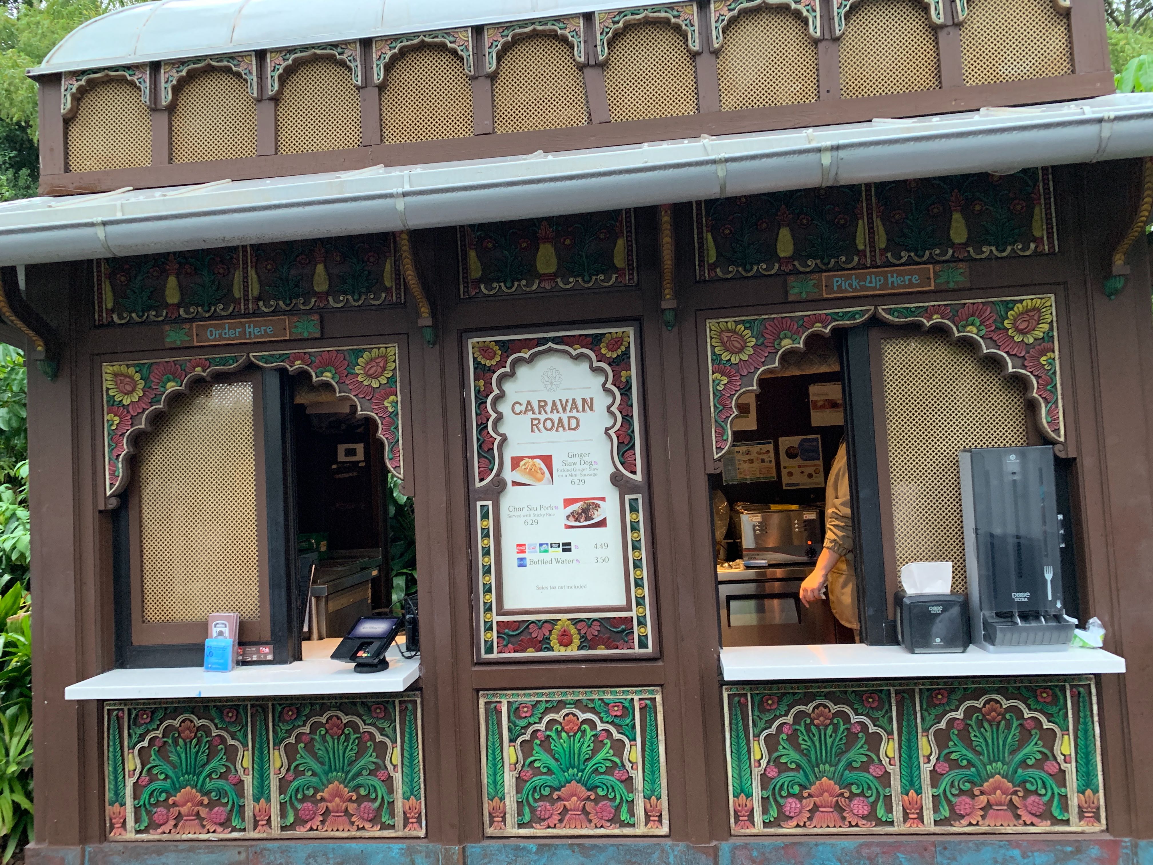 animal kingdom tasting pork - caravan road