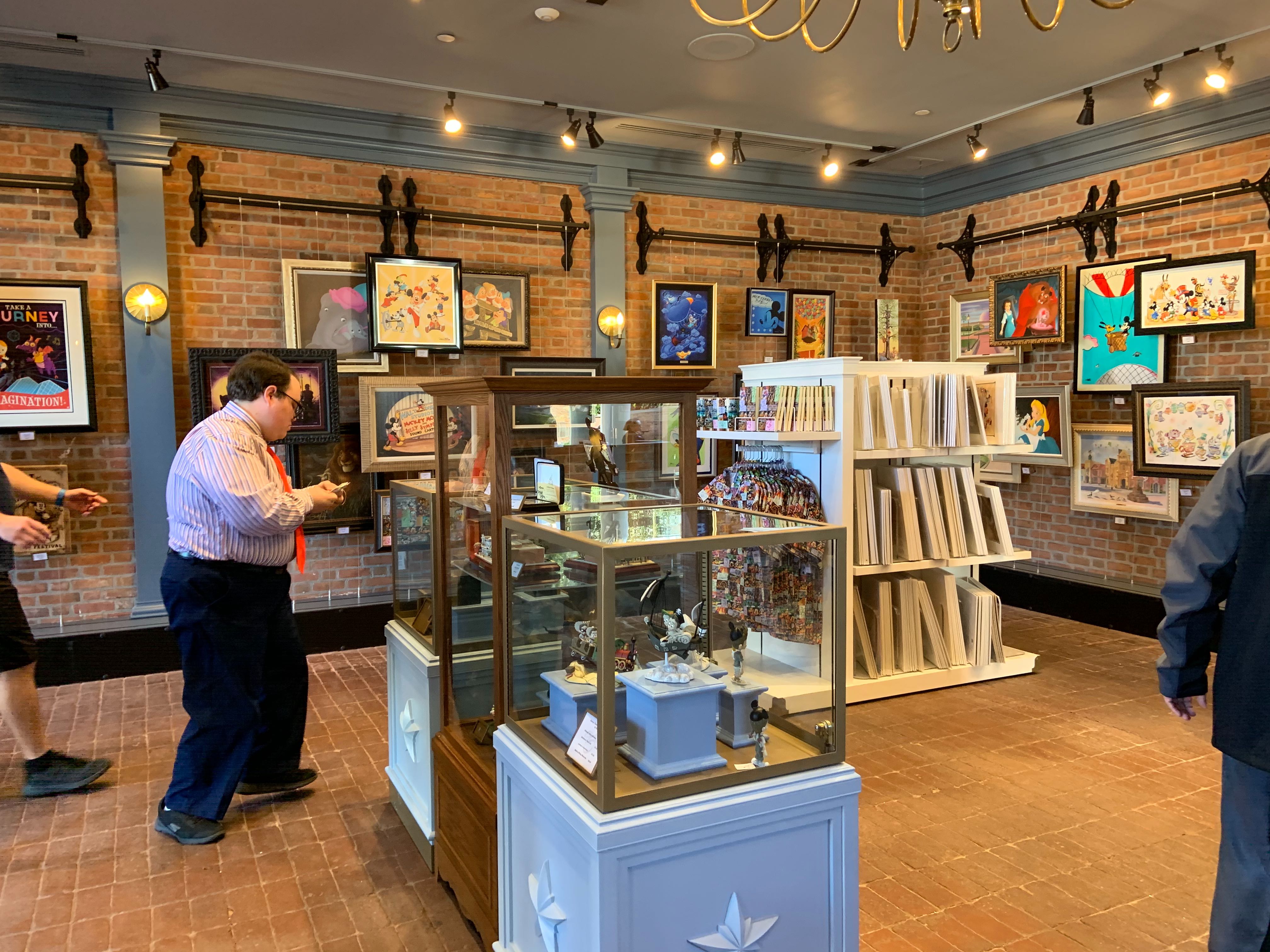 EPCOT's New Art of Disney Location Opens at Heritage Manor at The American Adventure