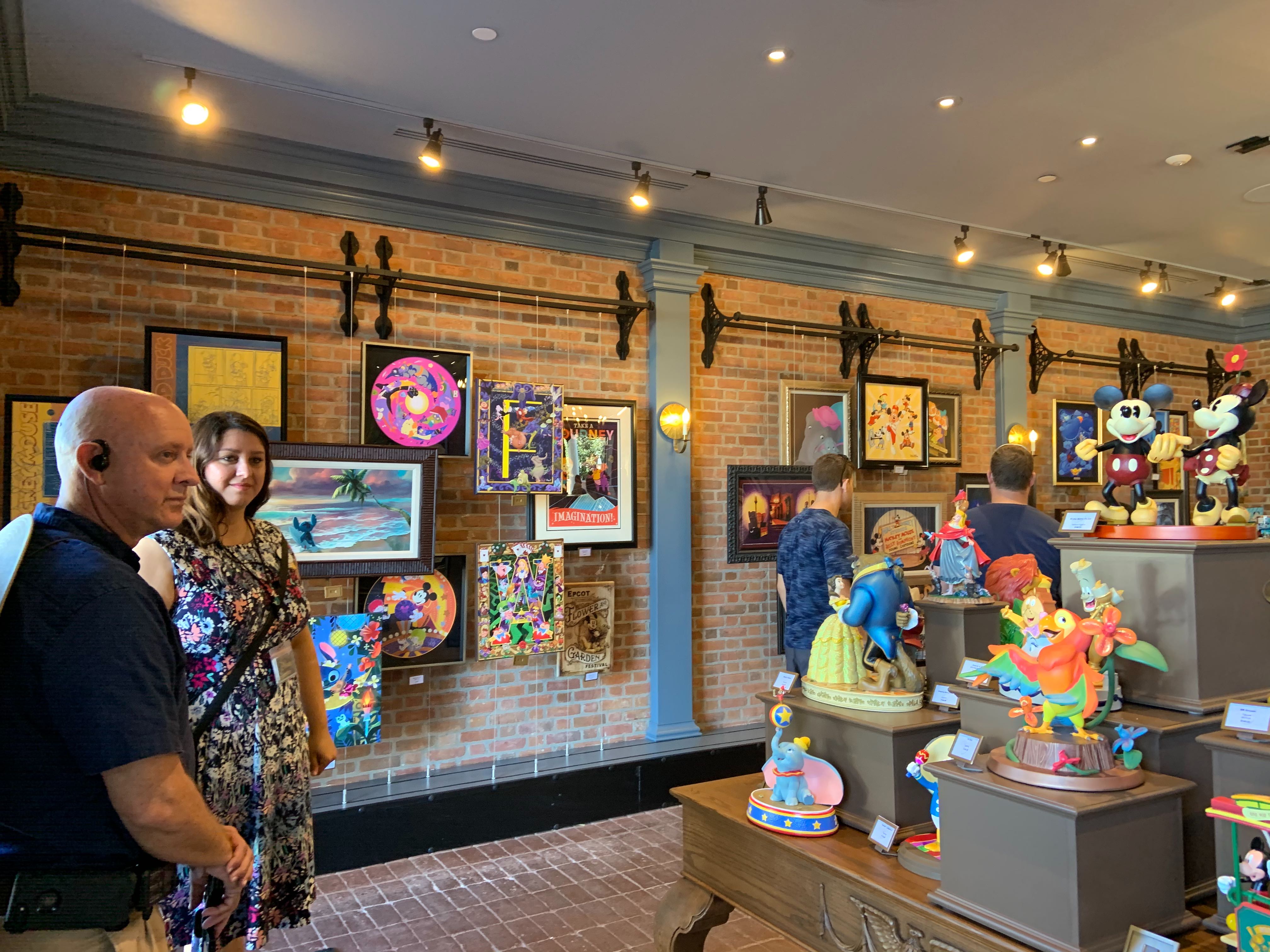 EPCOT's New Art of Disney Location Opens at Heritage Manor at The American Adventure