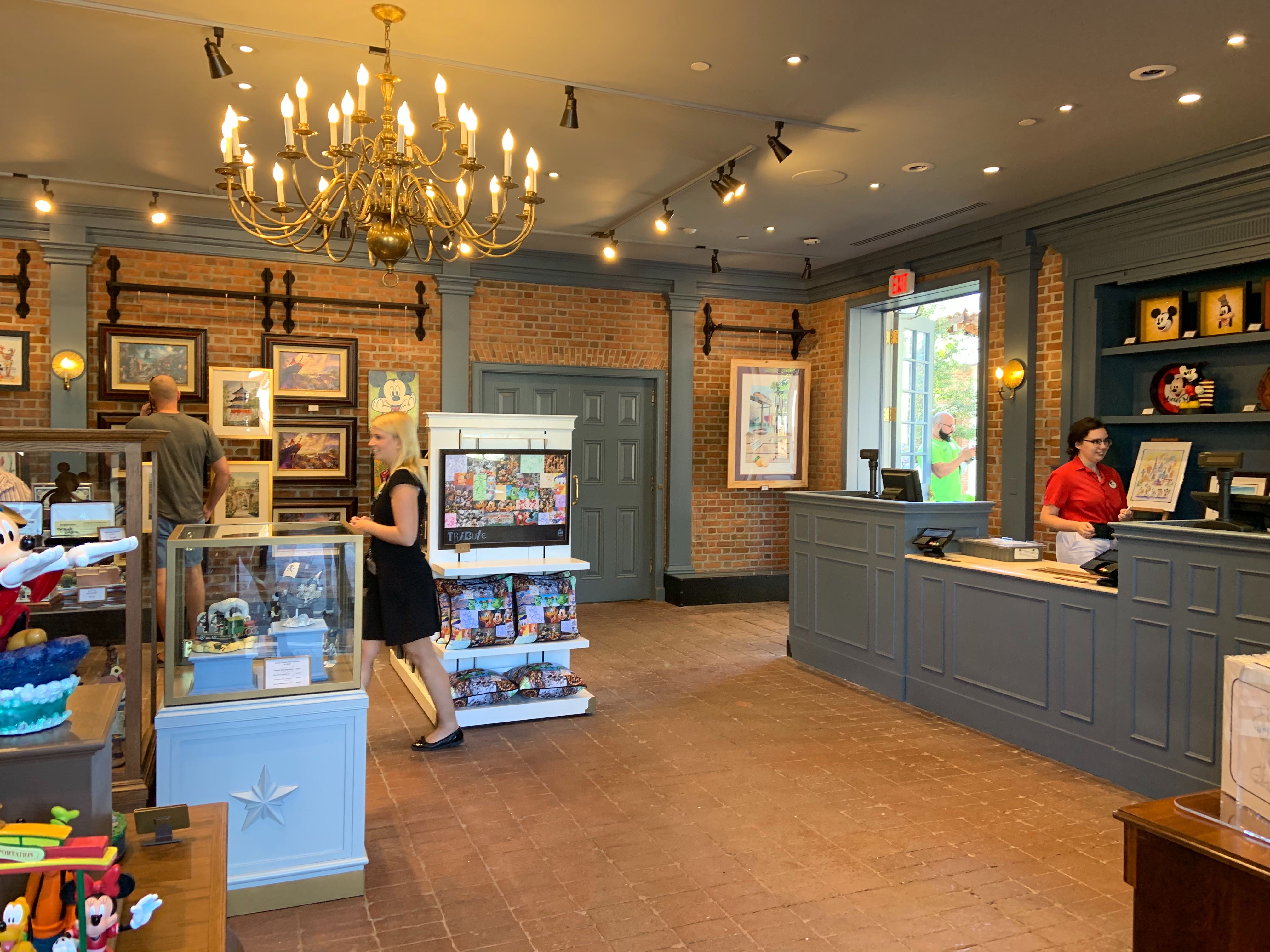 EPCOT's New Art of Disney Location Opens at Heritage Manor at The American Adventure