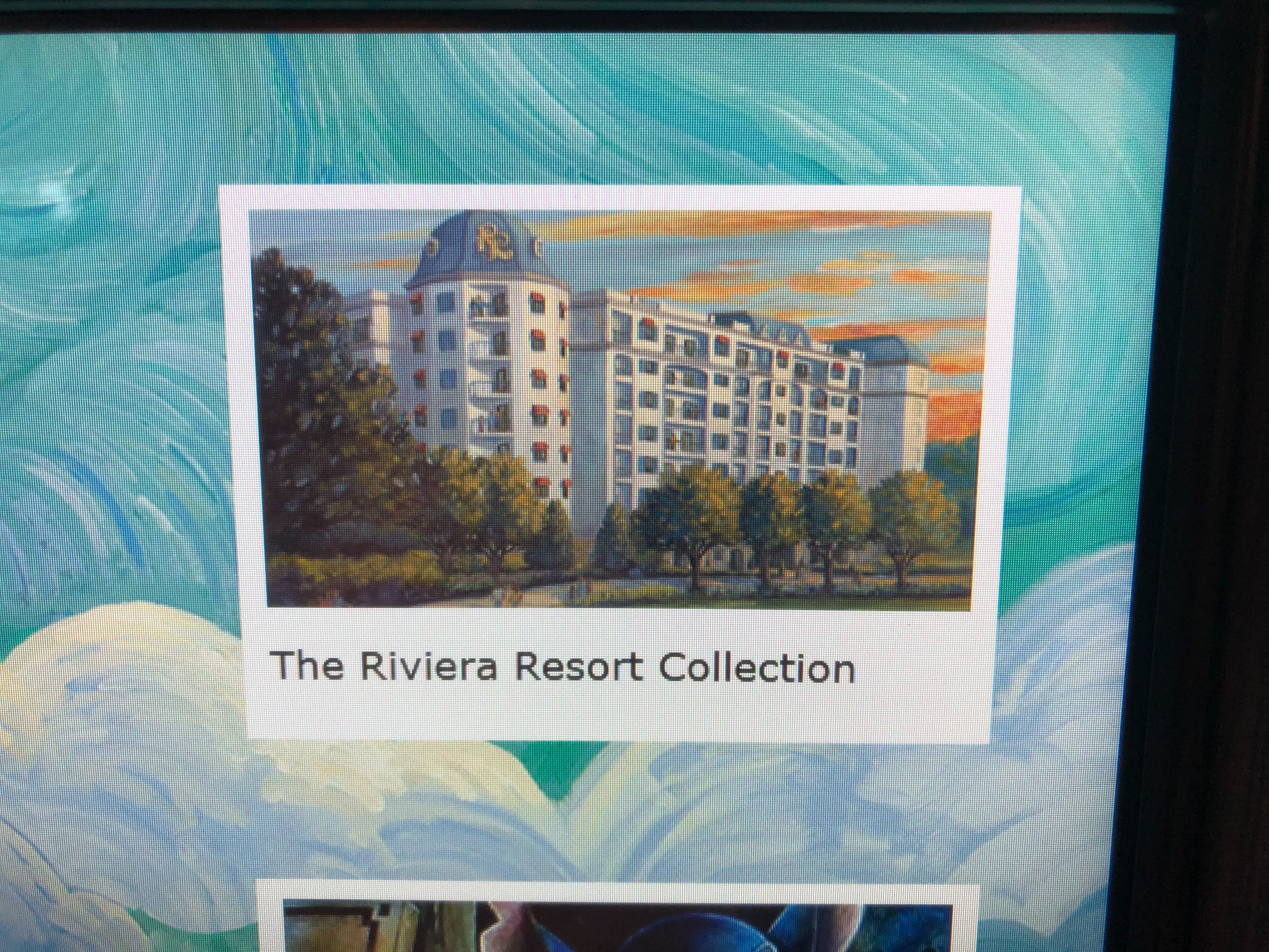 New Art on Demand Kiosk at Disney's Riviera Resort Gift Shop