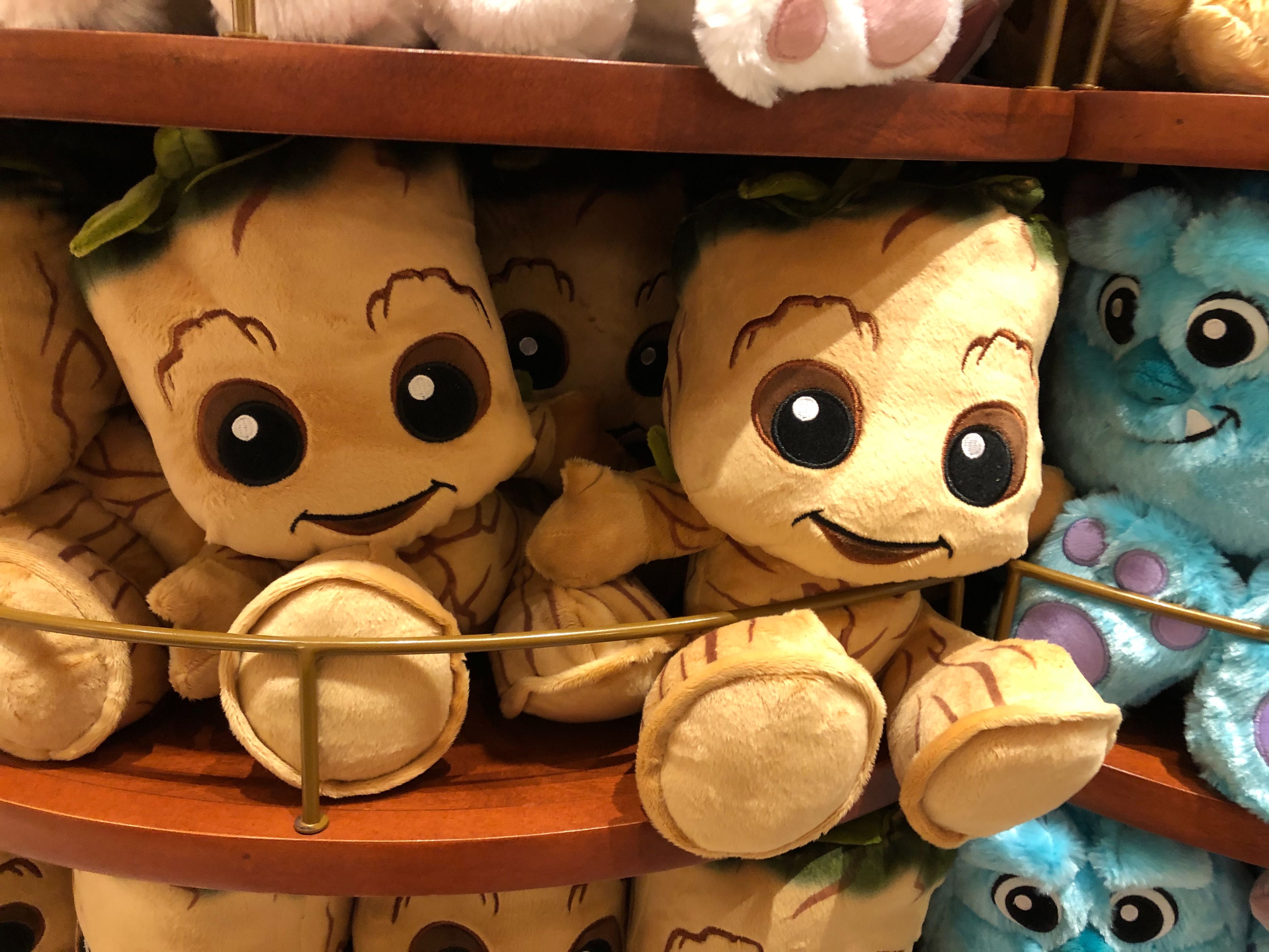baby groot big feet plush
