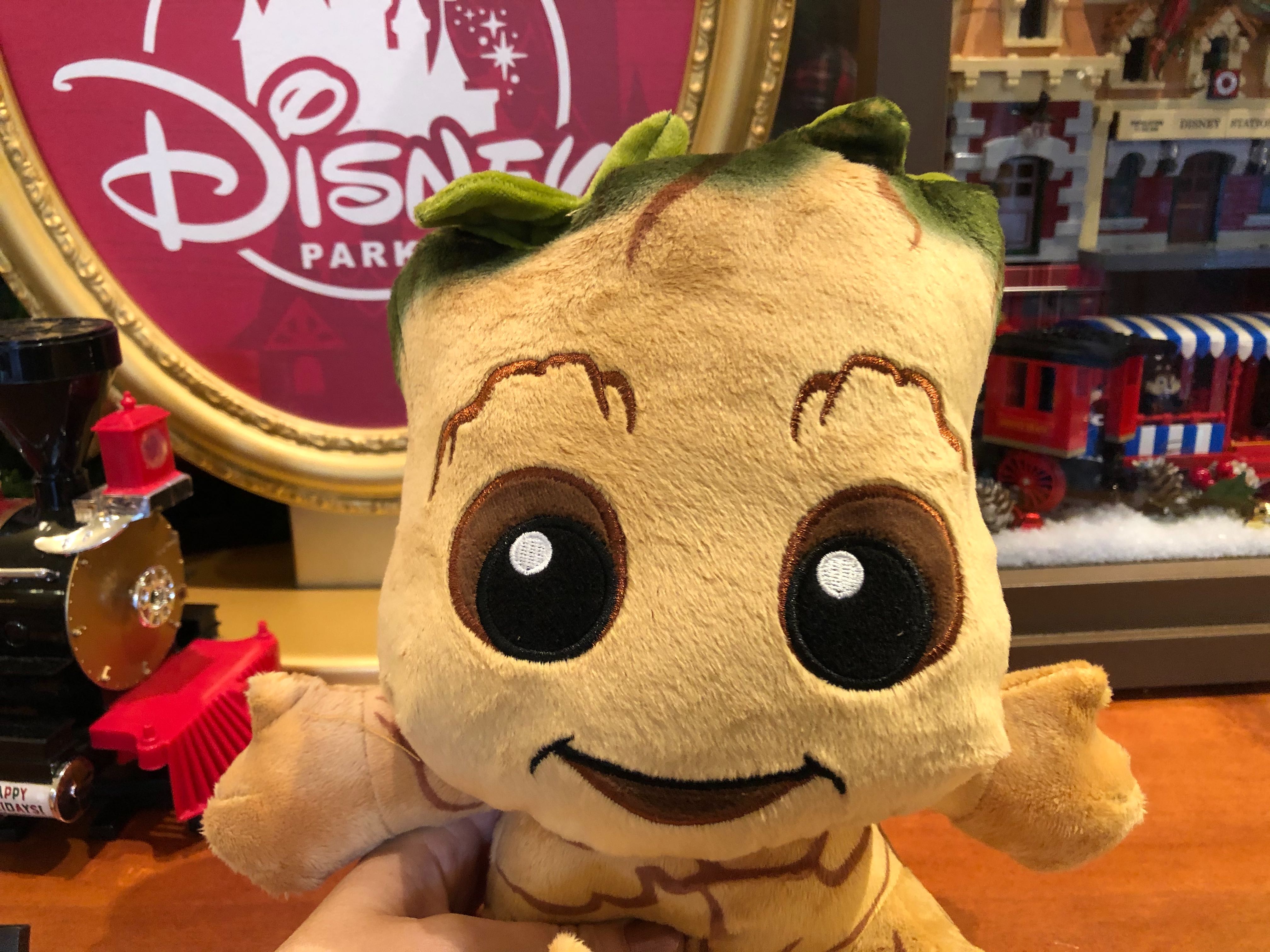 baby groot big feet plush