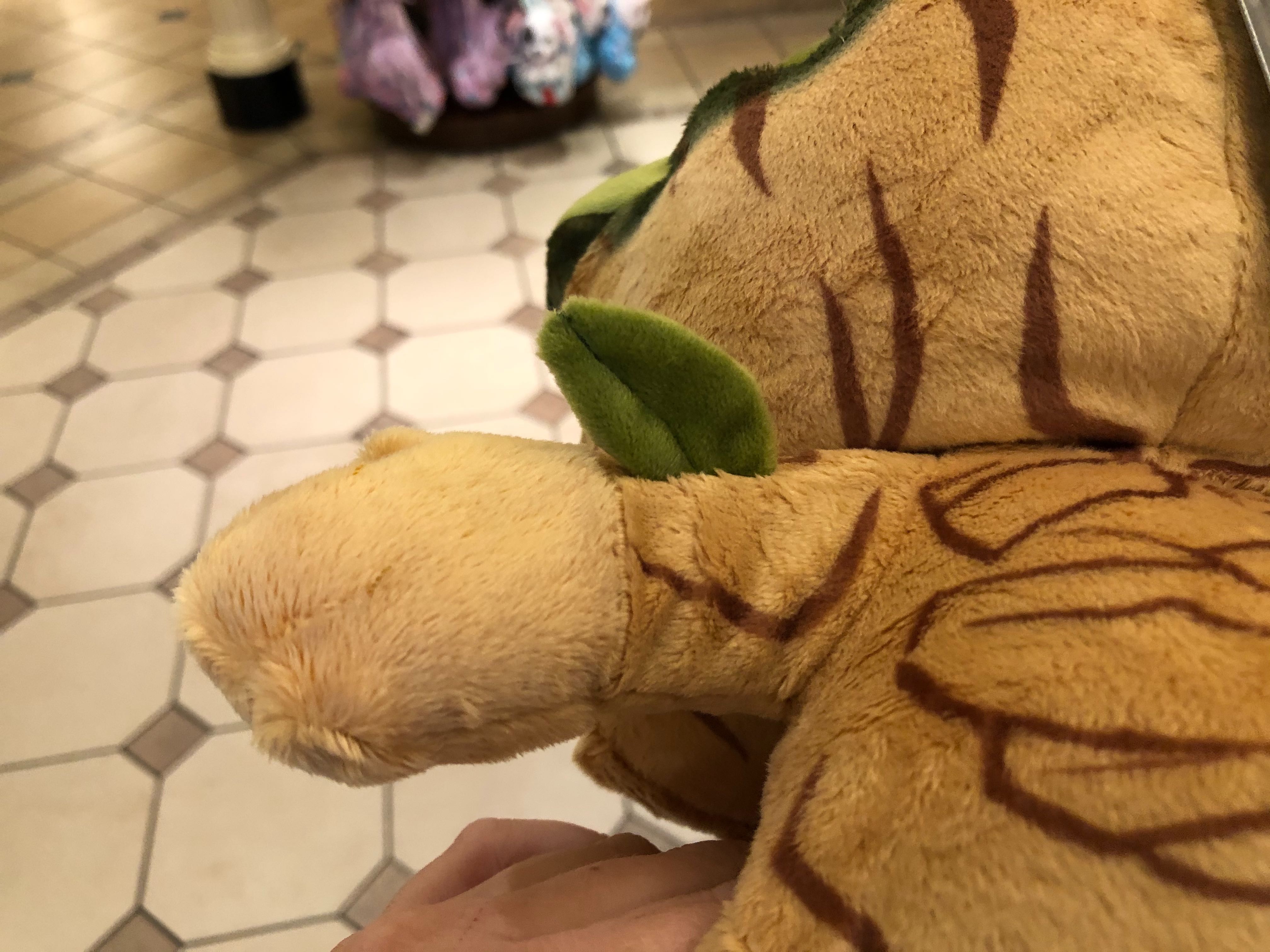 baby groot big feet plush