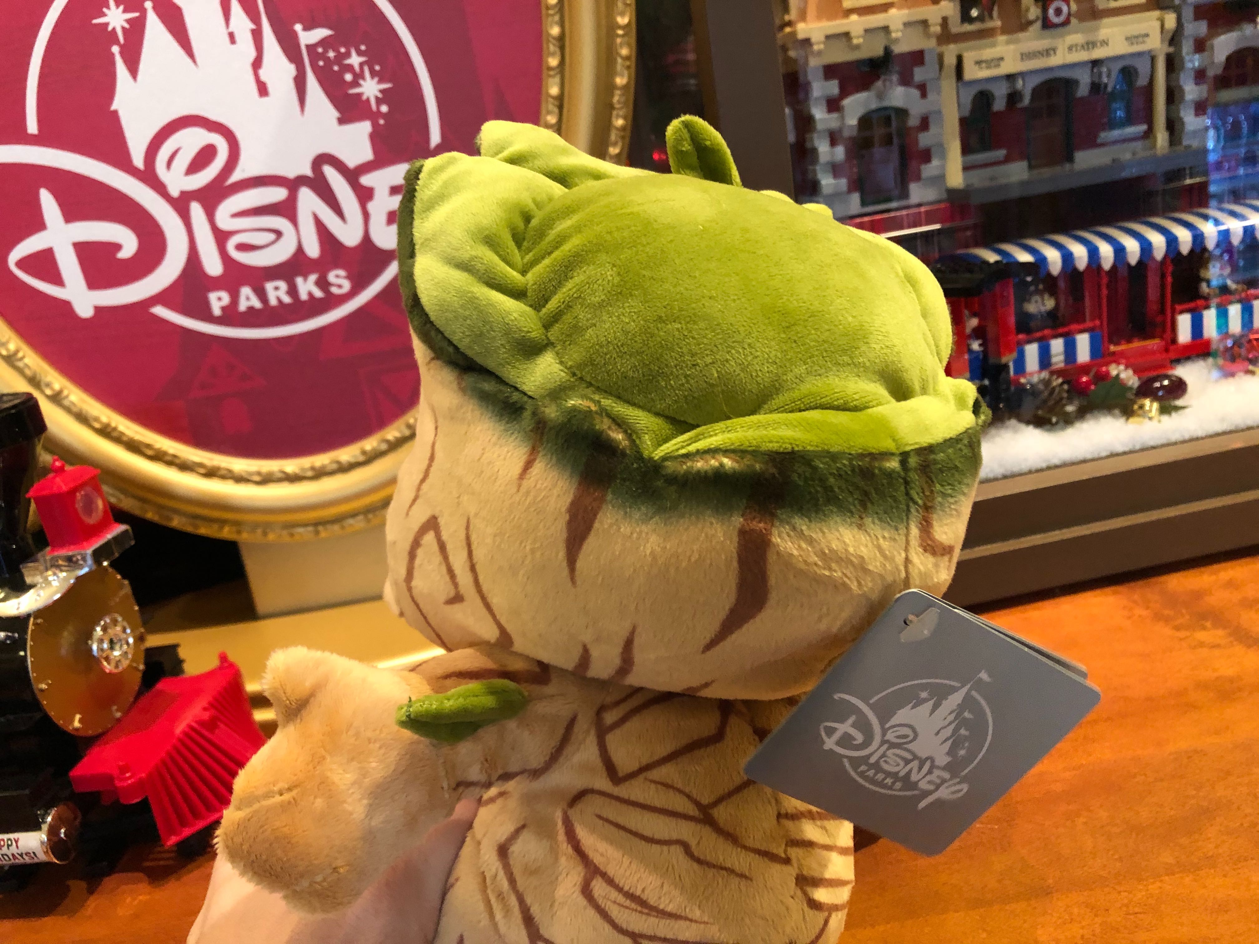 baby groot big feet plush