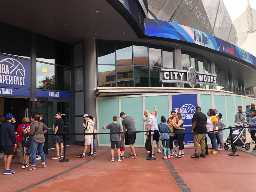 city works sign 12-28-19 - nba