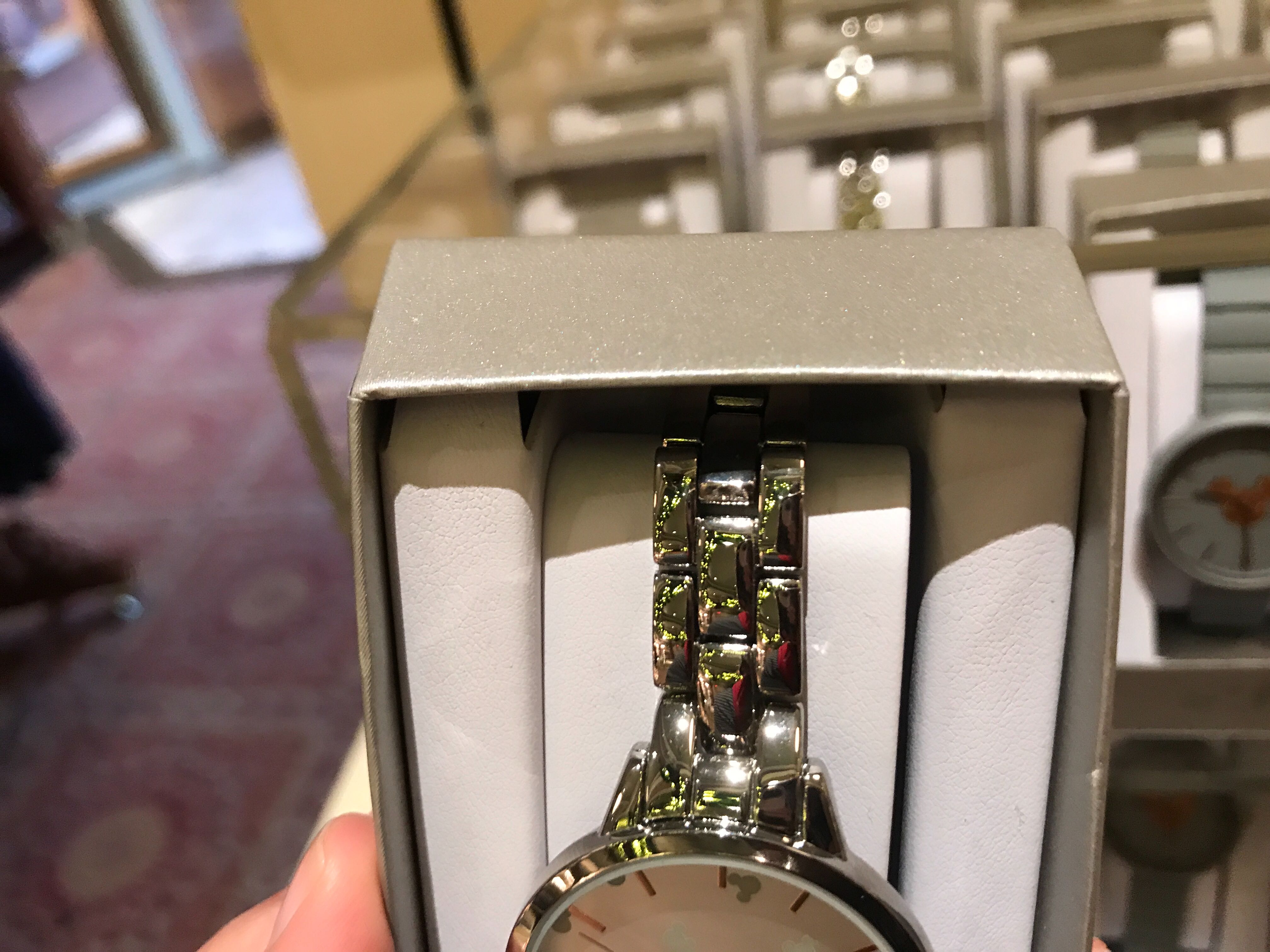 Silver and Rose Gold Watch - $64.99