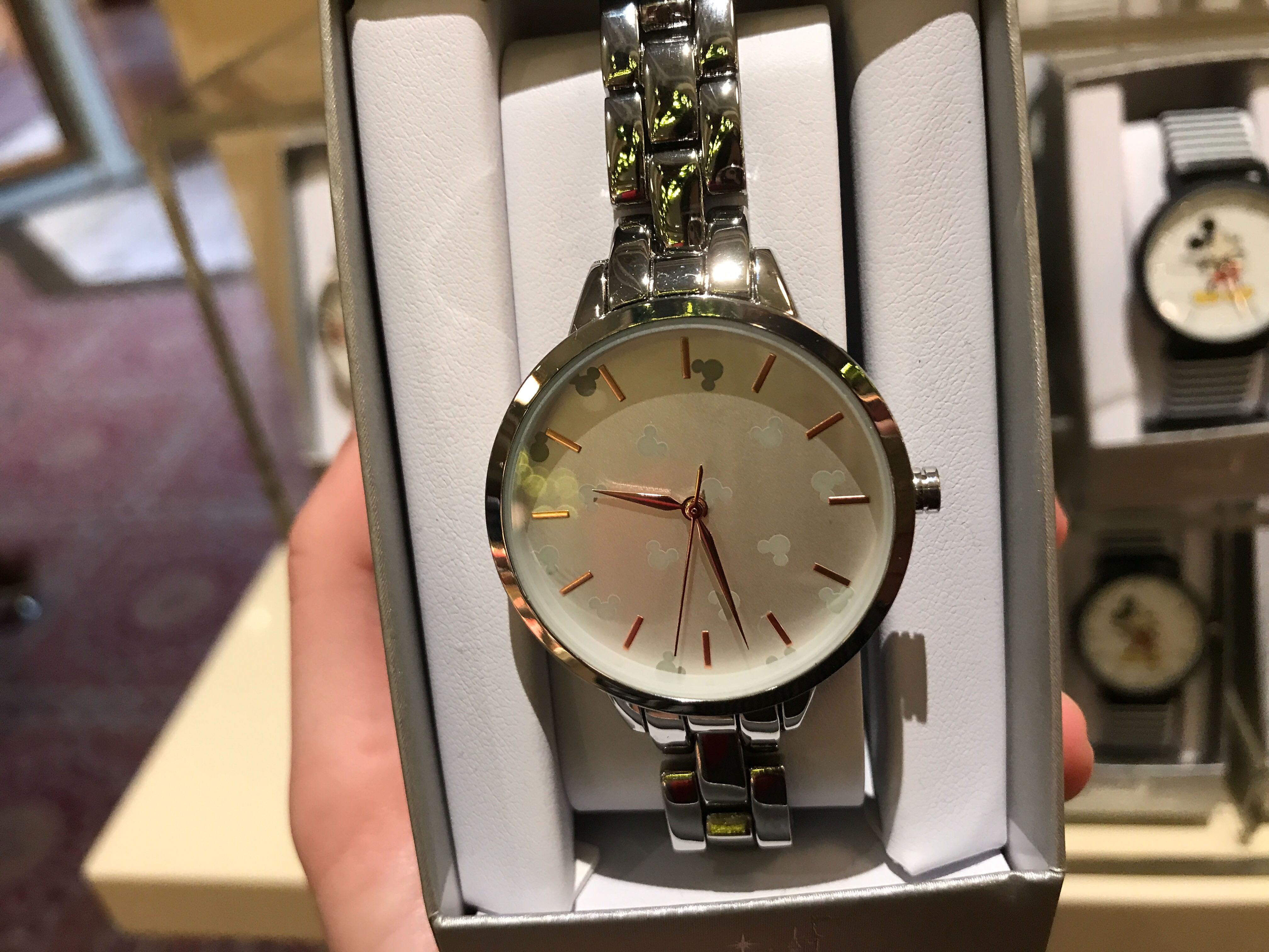 Silver and Rose Gold Watch - $64.99
