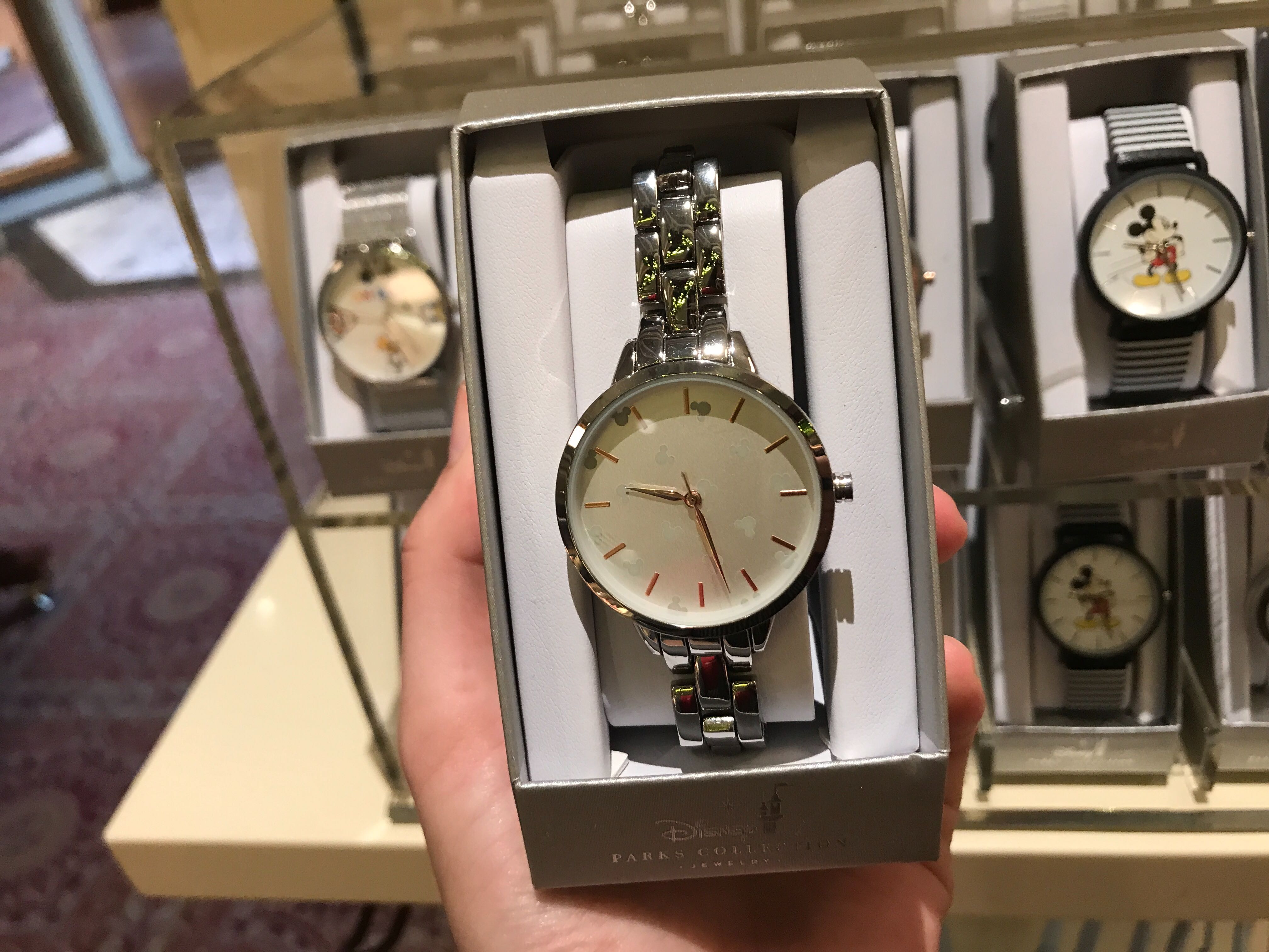 Silver and Rose Gold Watch - $64.99