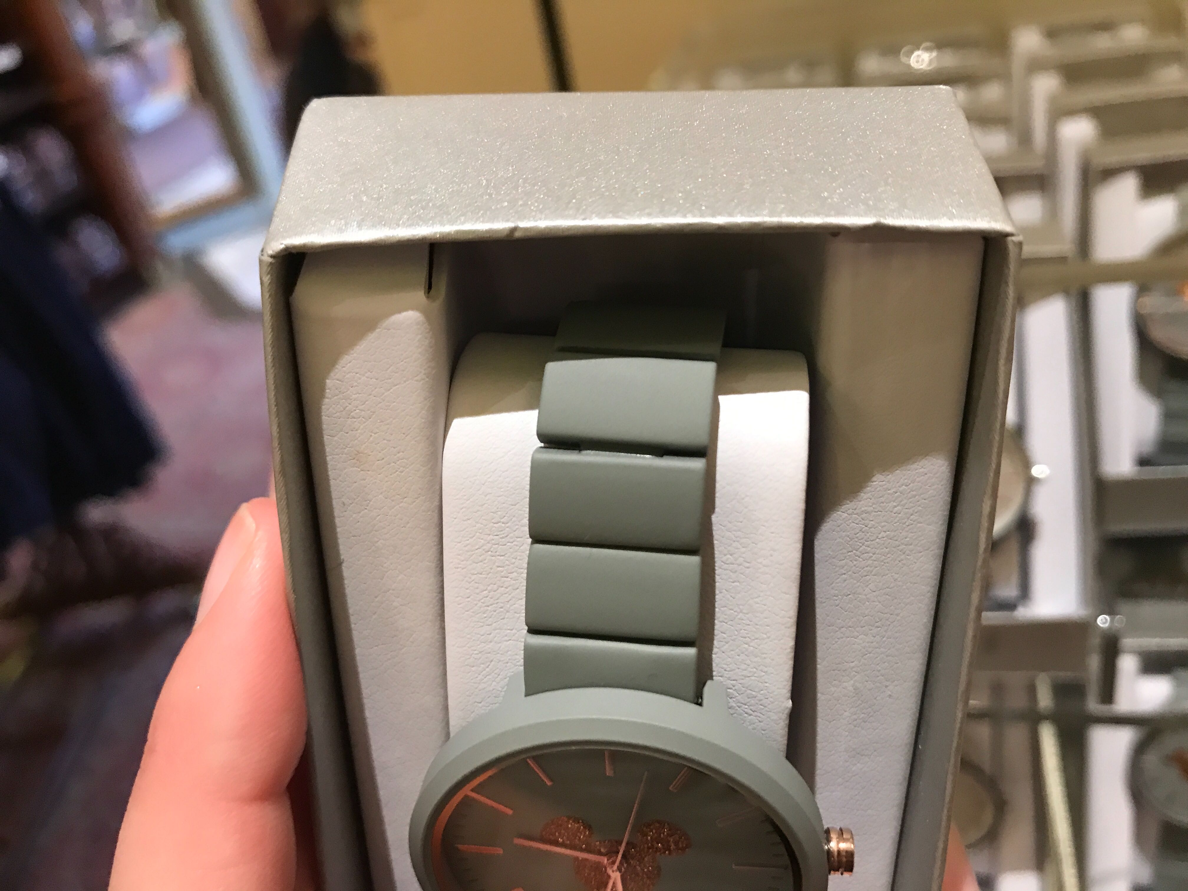 Dark Grey and Rose Gold Mickey Watch - $64.99