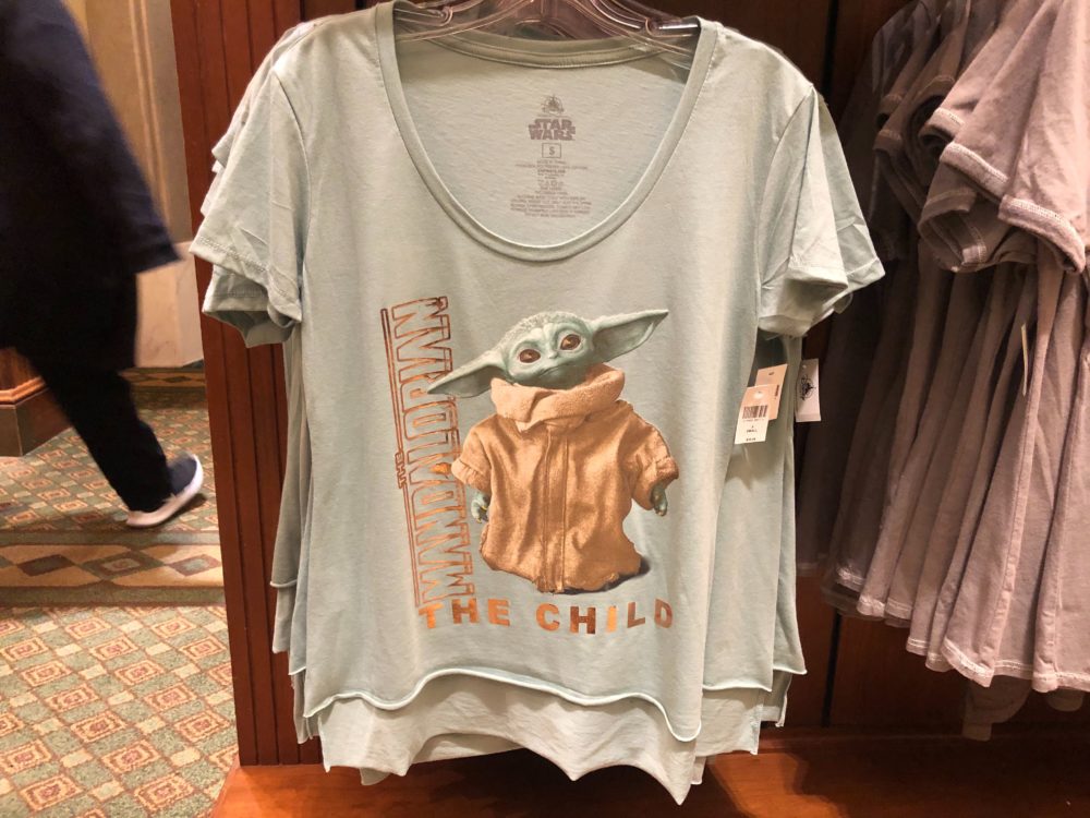 disneyland mandalorian tee t-shirt green child
