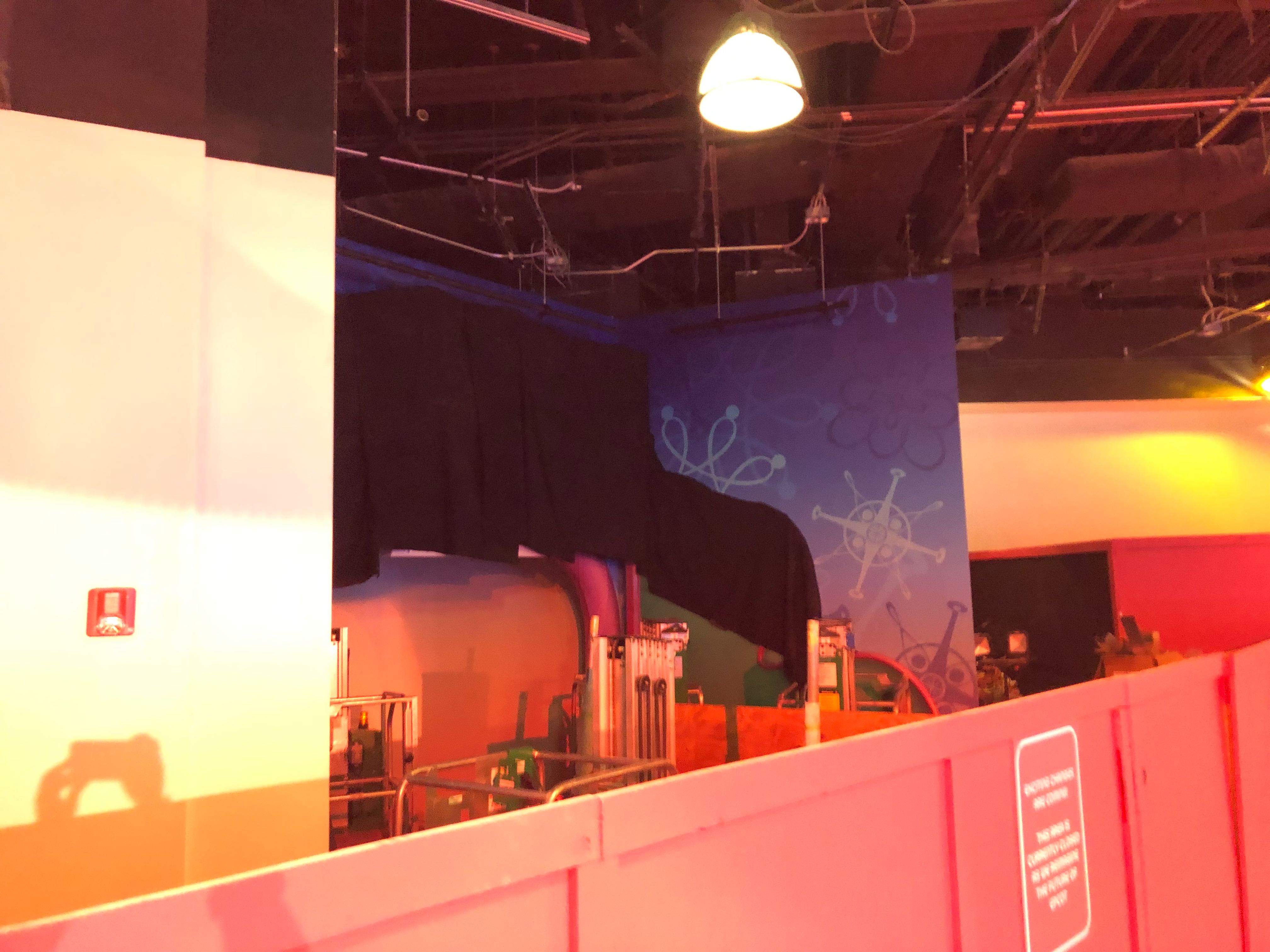 Construction Continues For New Meet and Greet Inside ImageWorks at the Imagination Pavilion at EPCOT