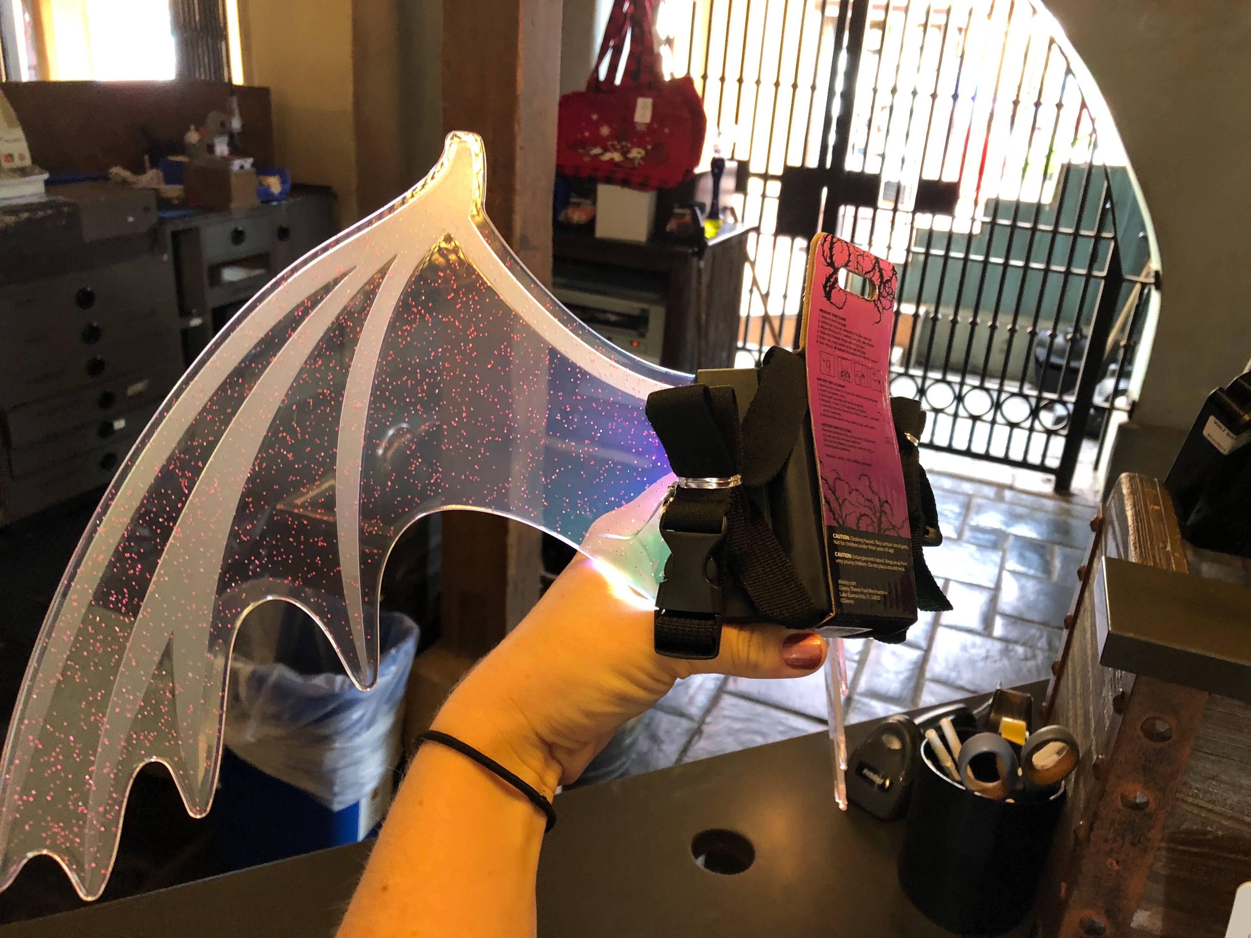 maleficent wings side back