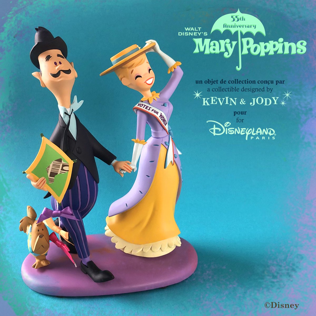 mary poppins merch art fig disneyland paris
