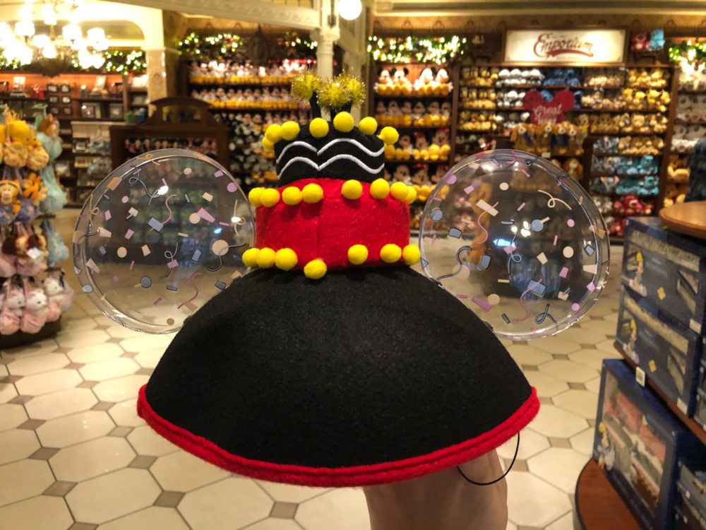 mickey birthday ear hat - back