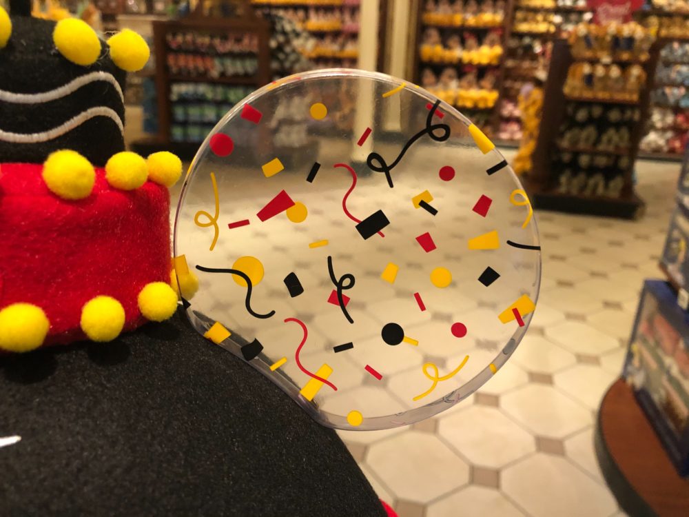 mickey birthday ear hat - ear closeup