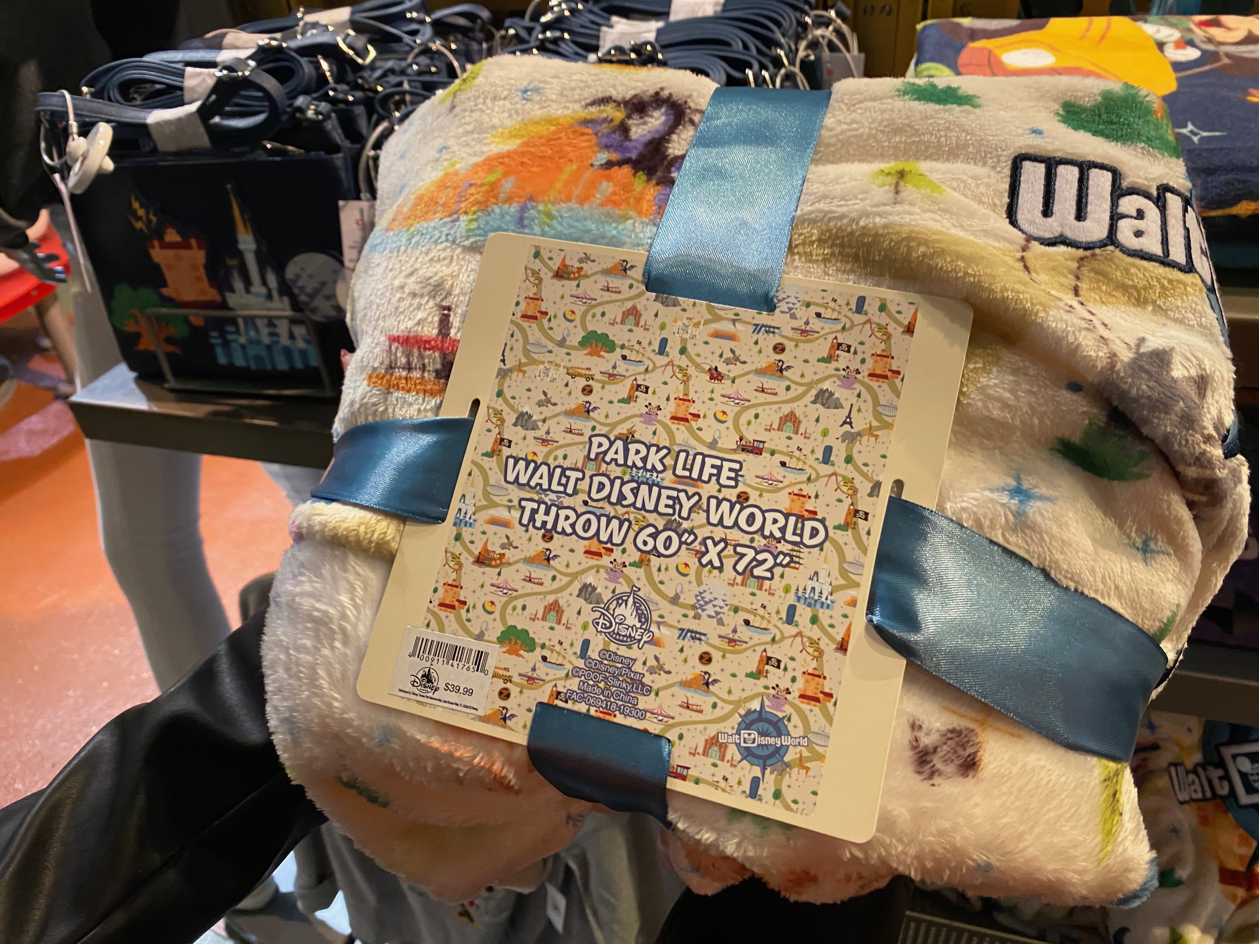 Park Life Walt Disney World Throw Blanket - $39.99