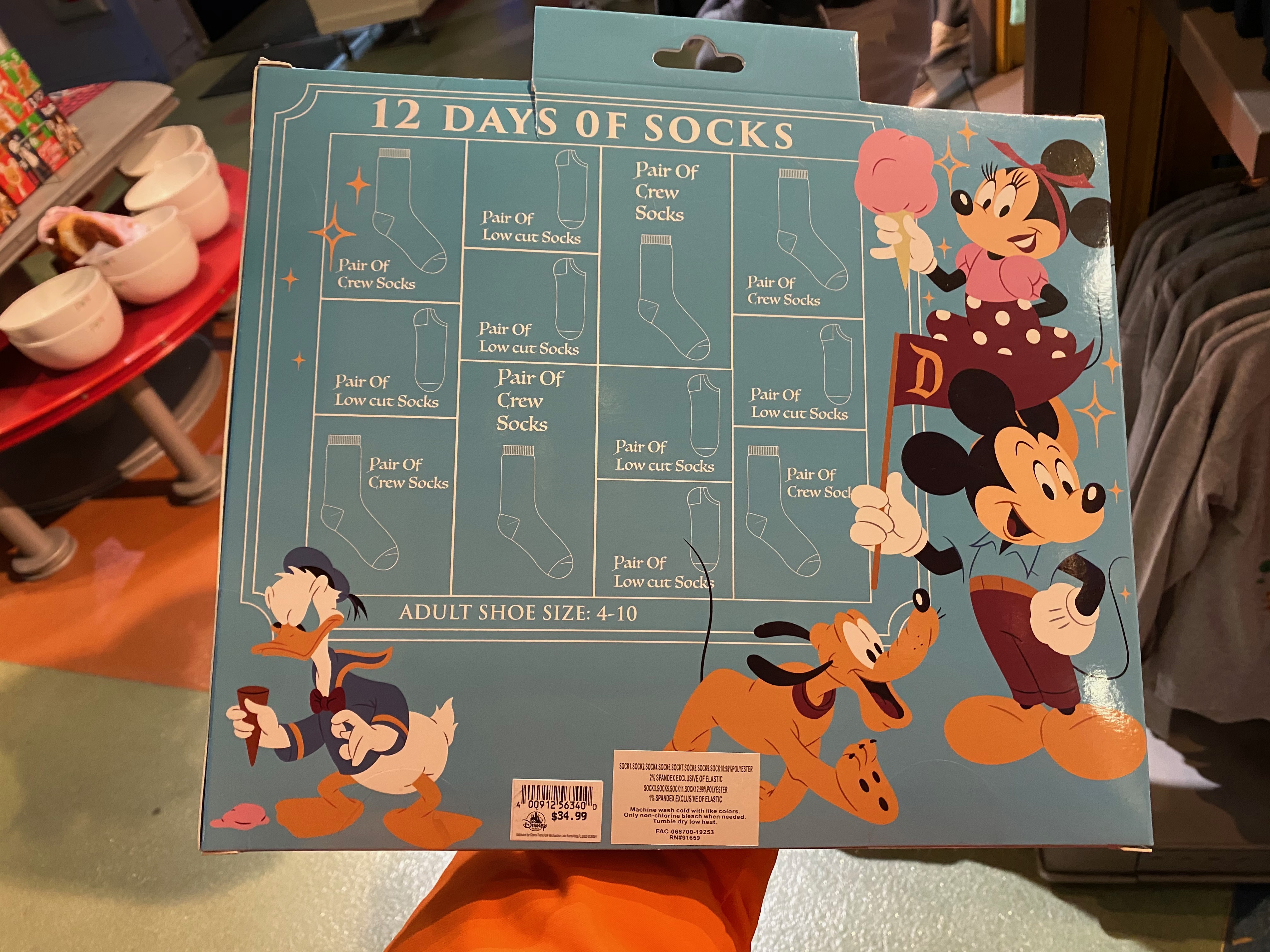 12 Days of Socks Collection - $34.99&nbsp;