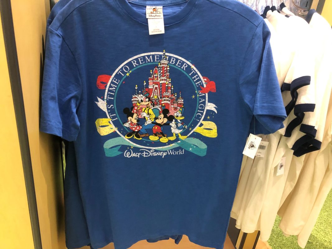 New "Time to Remember the Magic" 25th Anniversary Castle Cake Shirt Arrives at Disney Springs