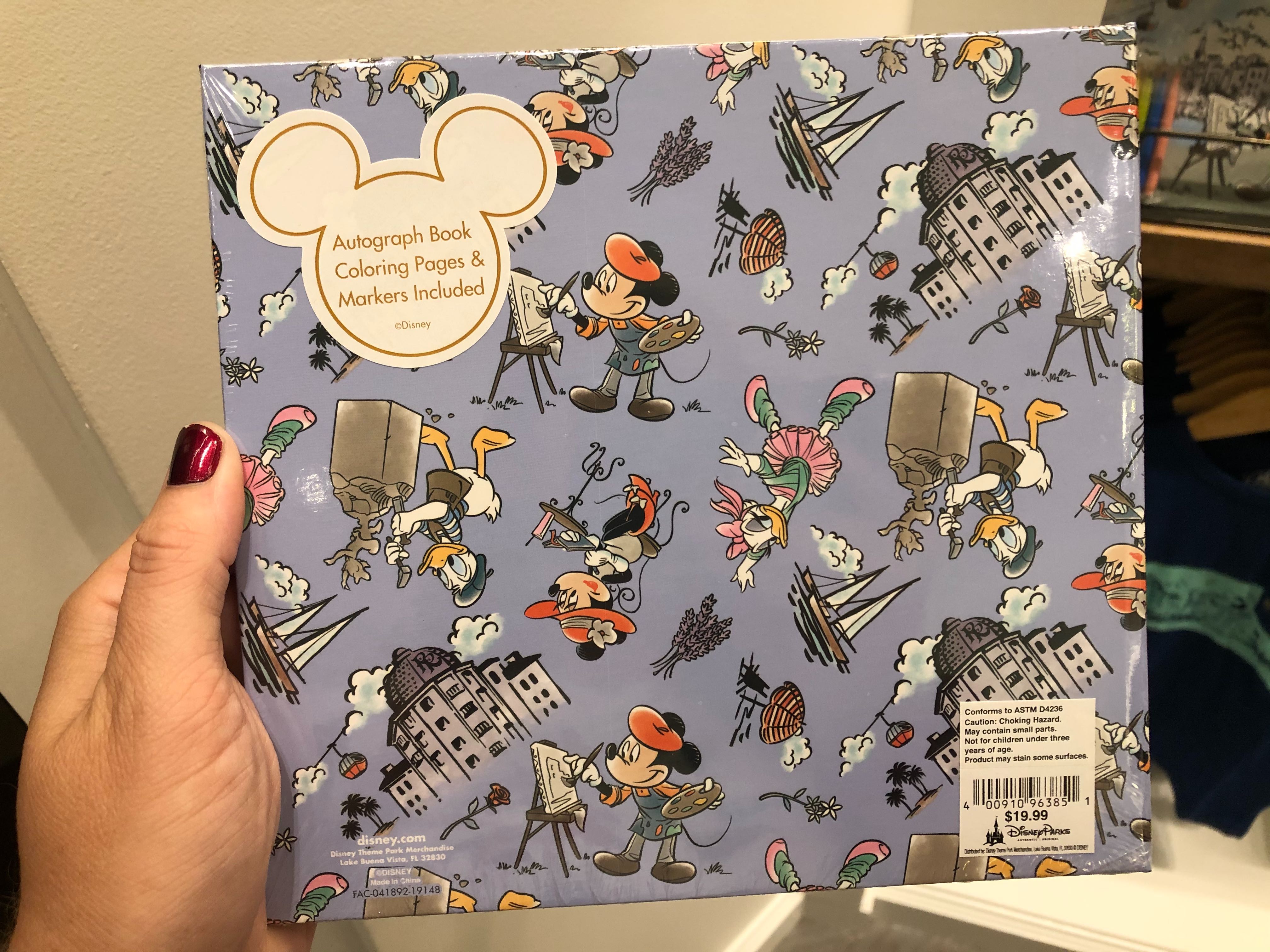 Riviera Resort Autograph Coloring Book - $19.99
