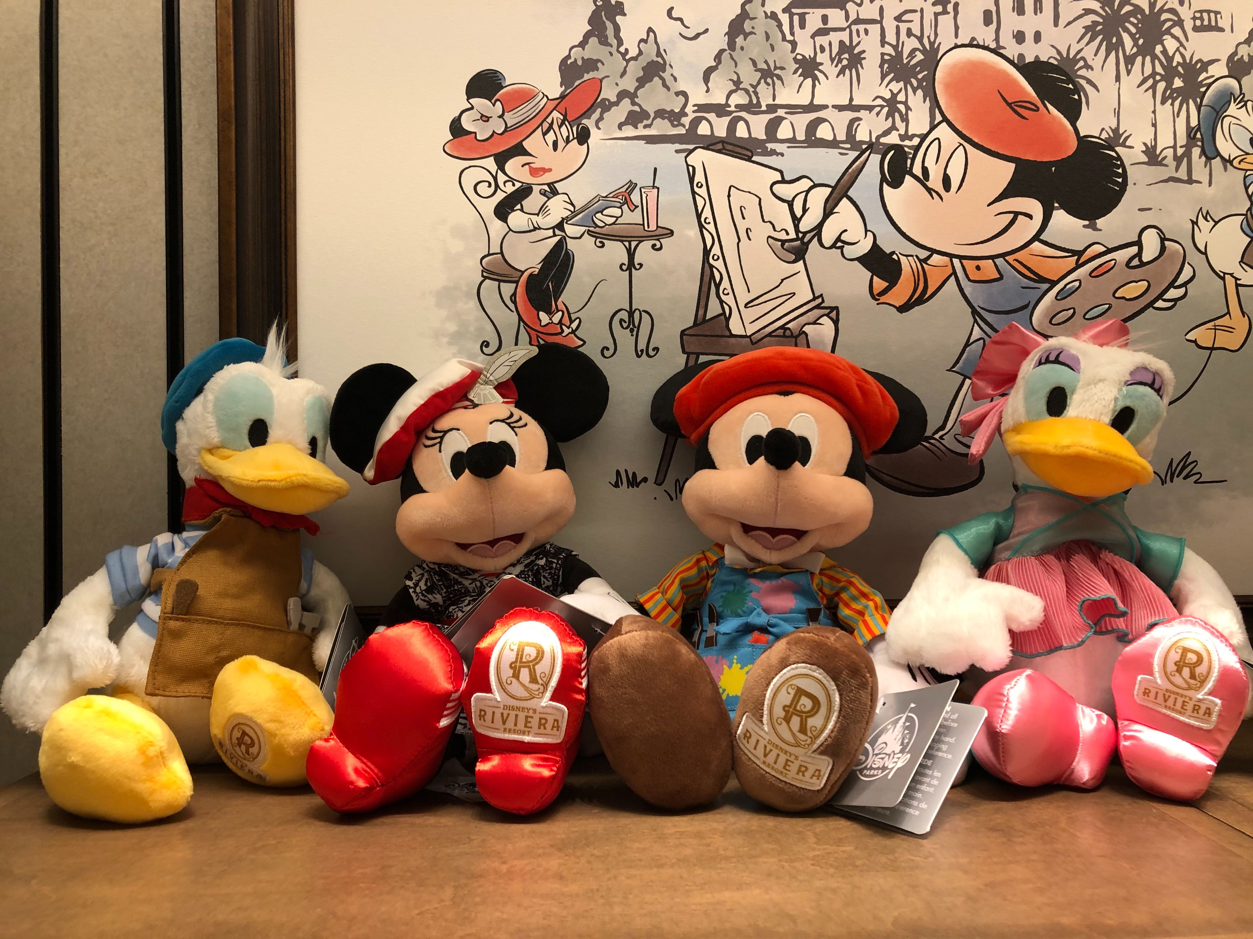 Riviera Resort Plush Characters - $21.99 Each