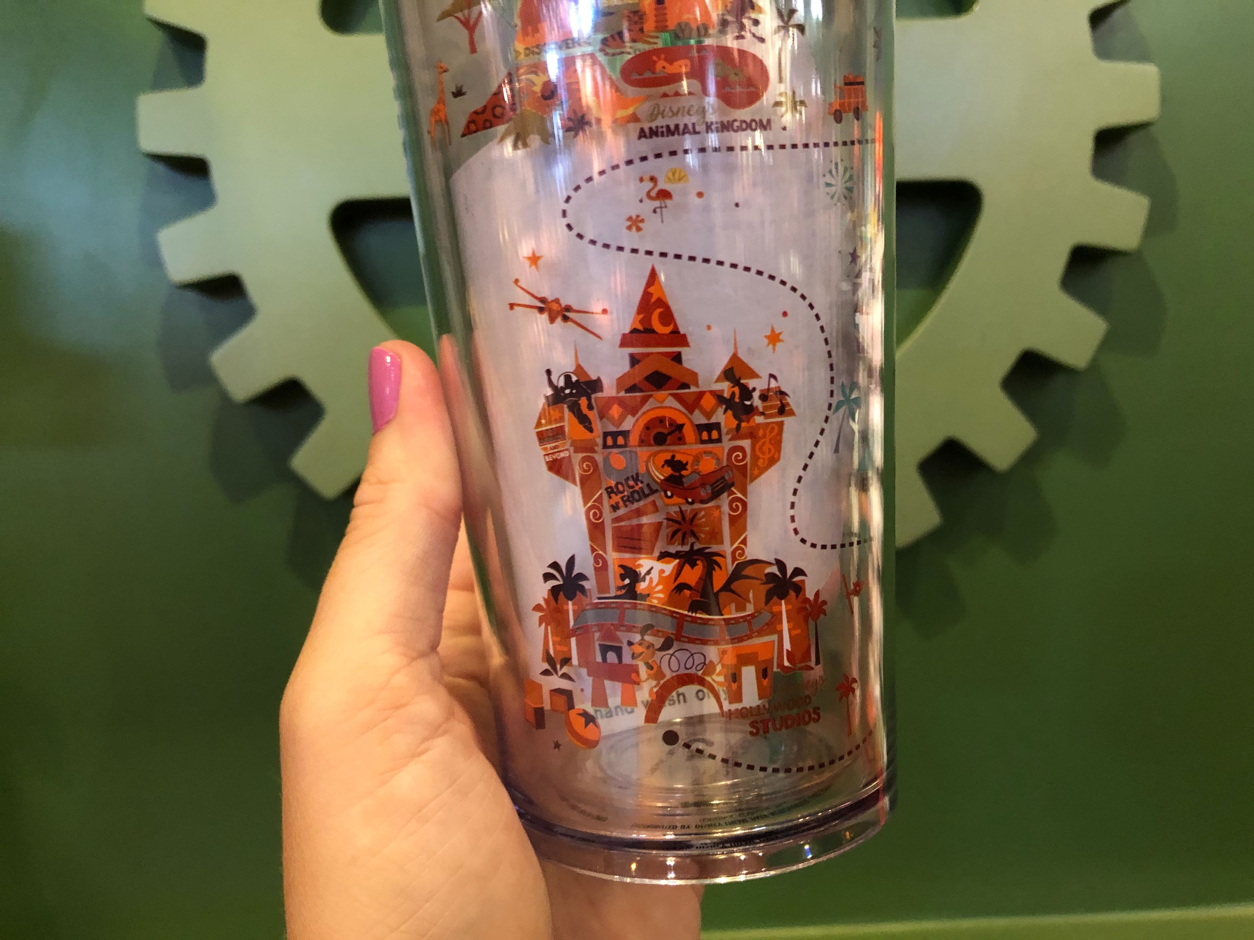 Walt Disney World Park Icons Starbucks Acrylic Tumblers - $24.99