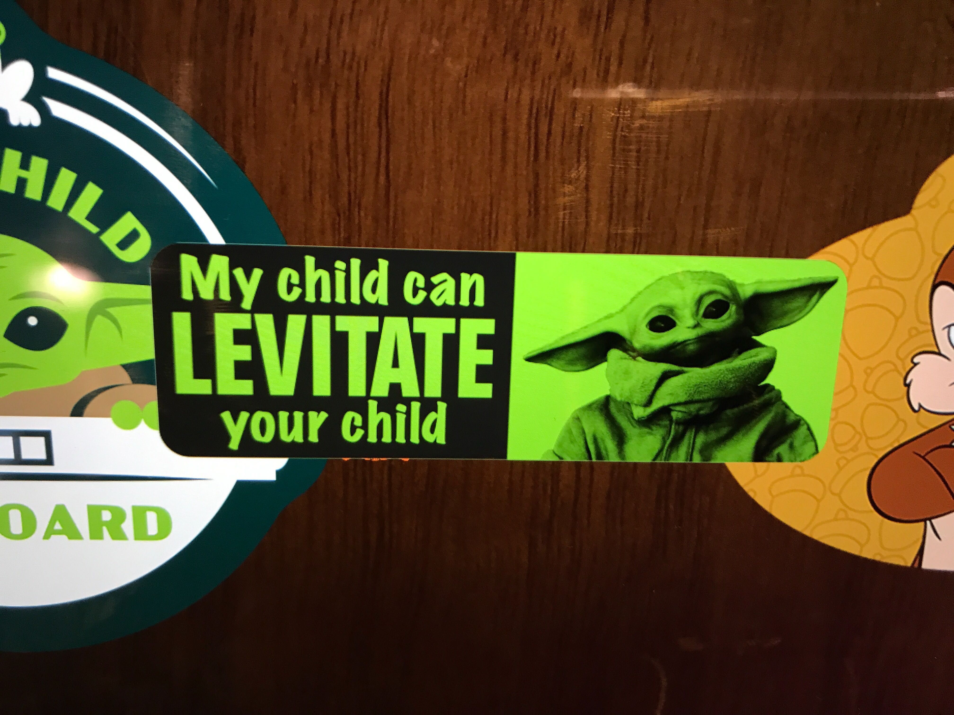 My Child Can Levitate Your Child Magnet - $15.00