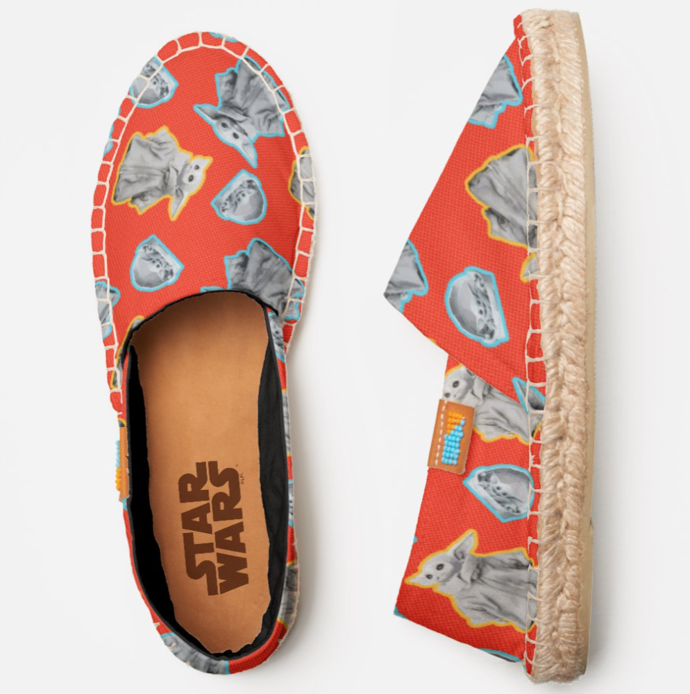 zazzle baby yoda shoes top