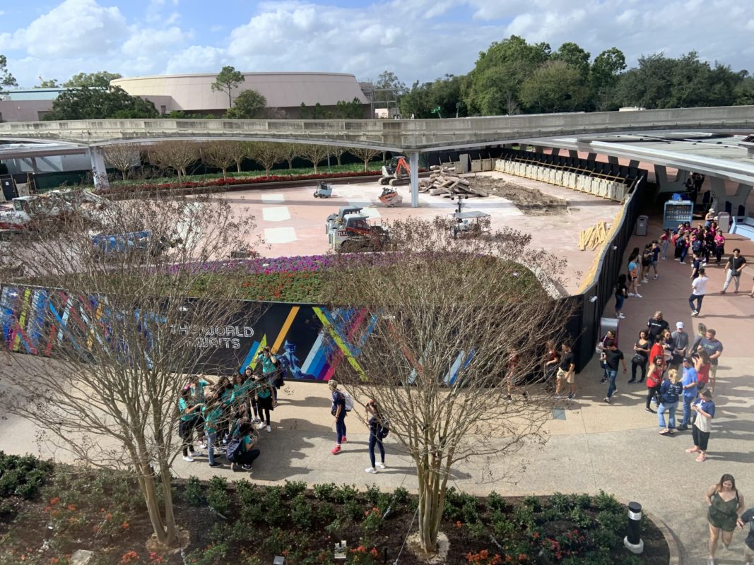 EPCOT entry fountain 1/11/20 2