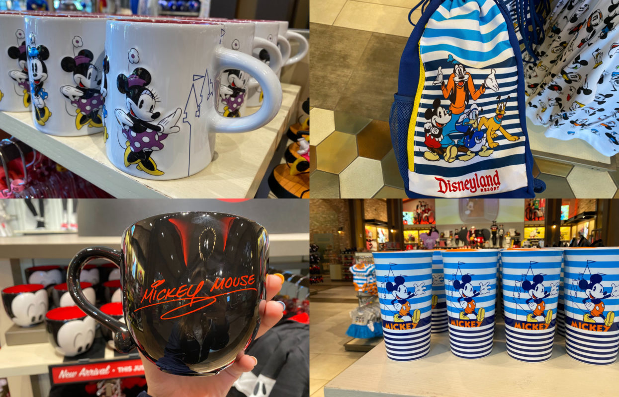 mickey and friends merchandise collage