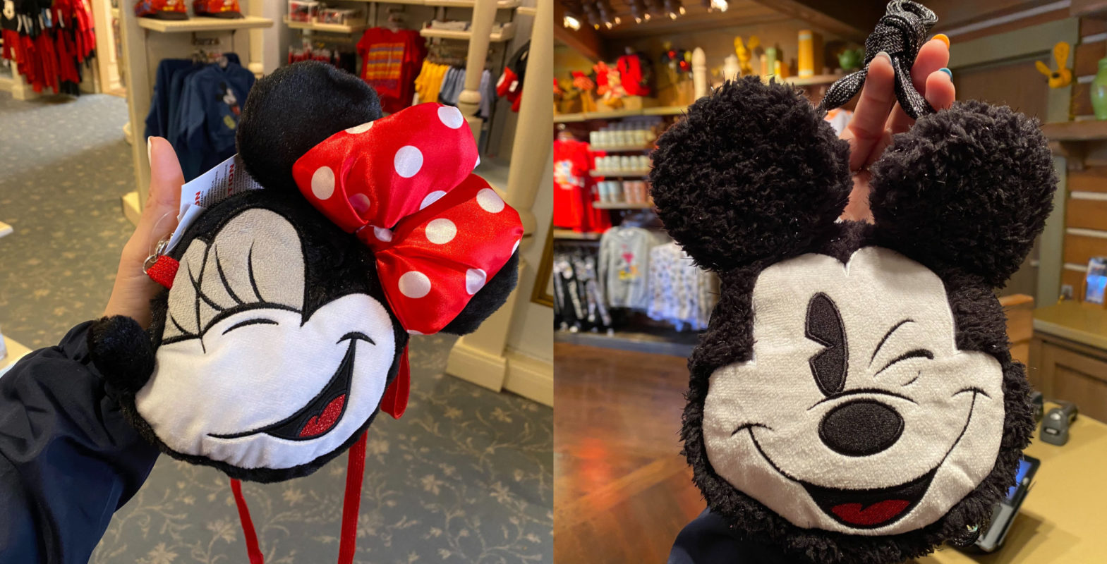 mickey and minnie wristlets
