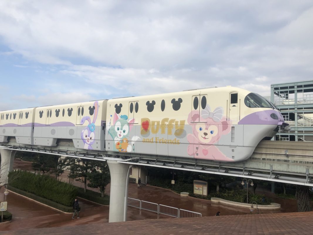 Tokyo Disney Resort Line Monorail Duffy