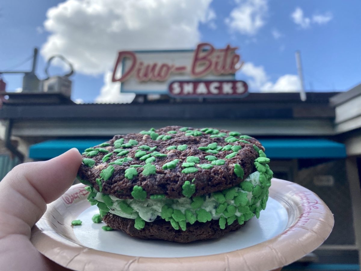St Patrick’s day ice cream sandwich