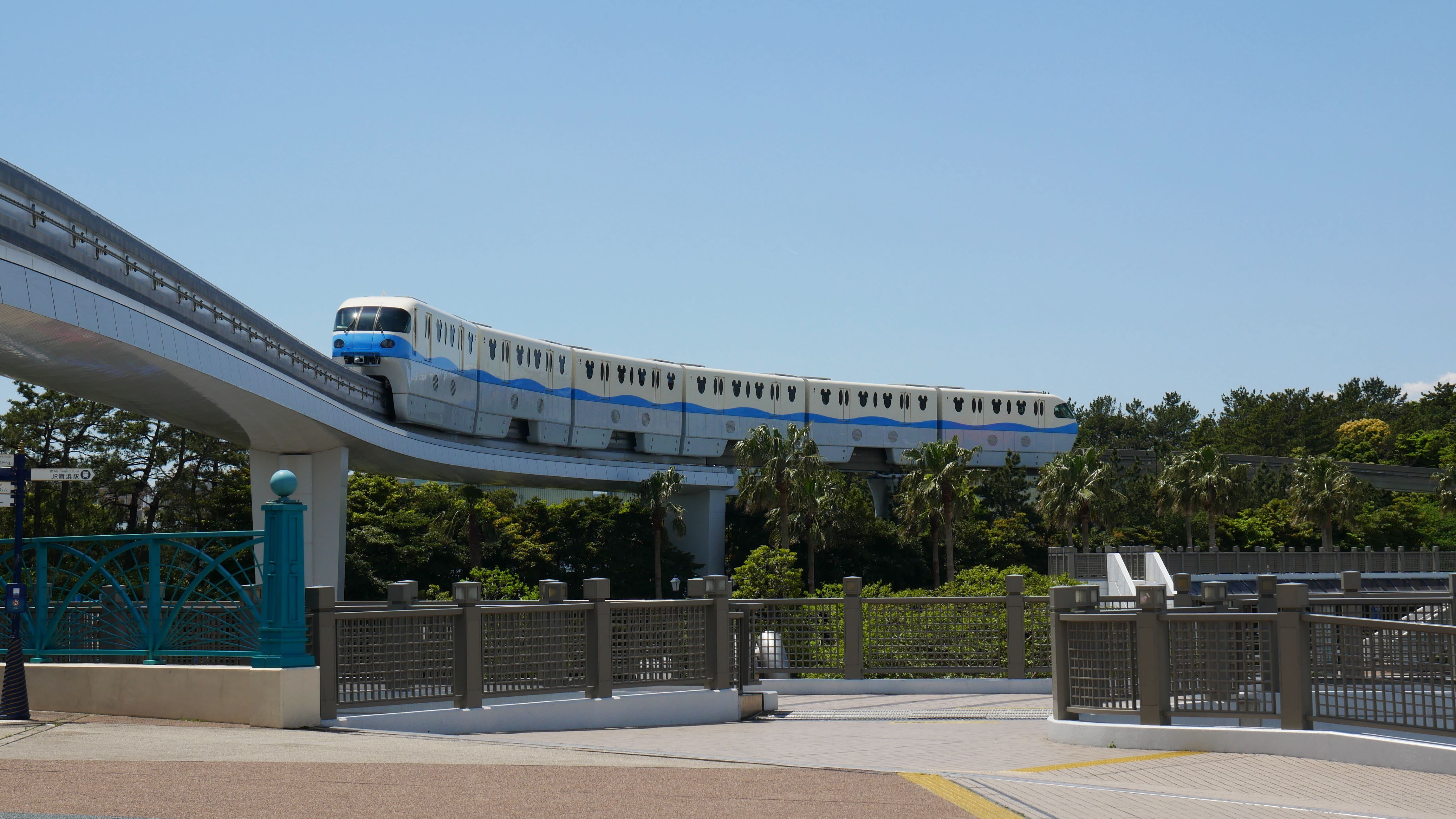 Tokyo Disney Resort Line Monorail train