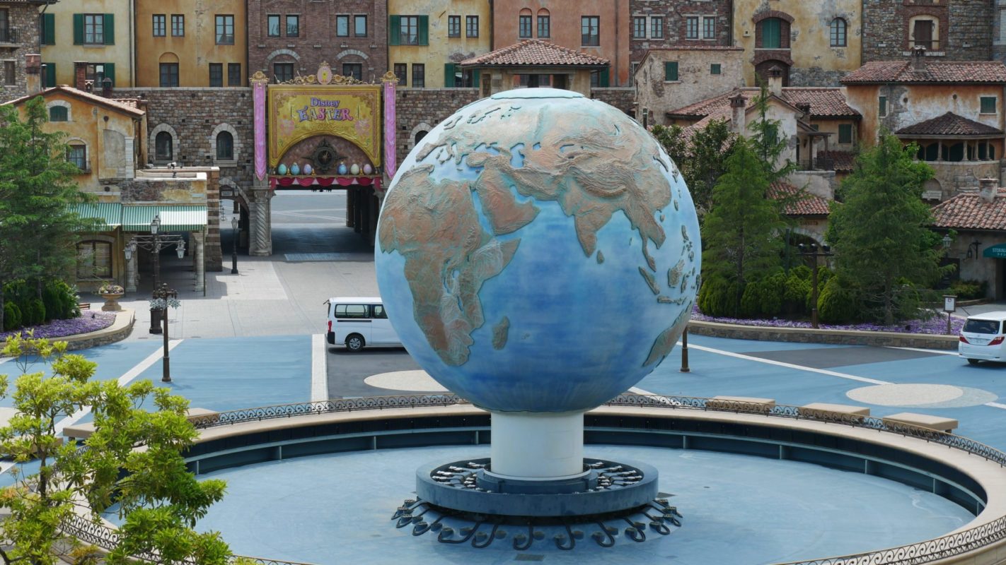 Tokyo DisneySea AquaSphere Dry Temporary Closure