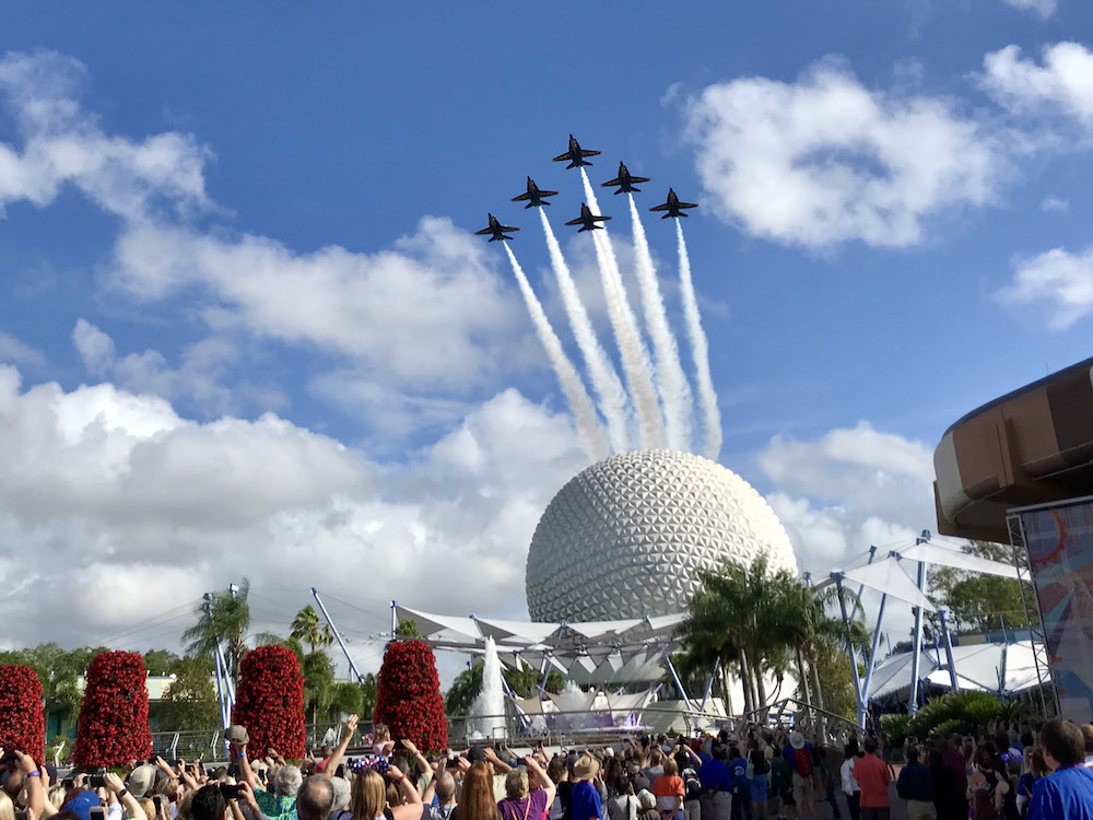navy flyover wdw