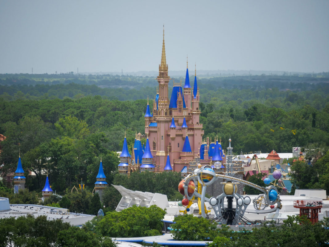 Cinderella Castle Makeover at the Magic Kingdom
