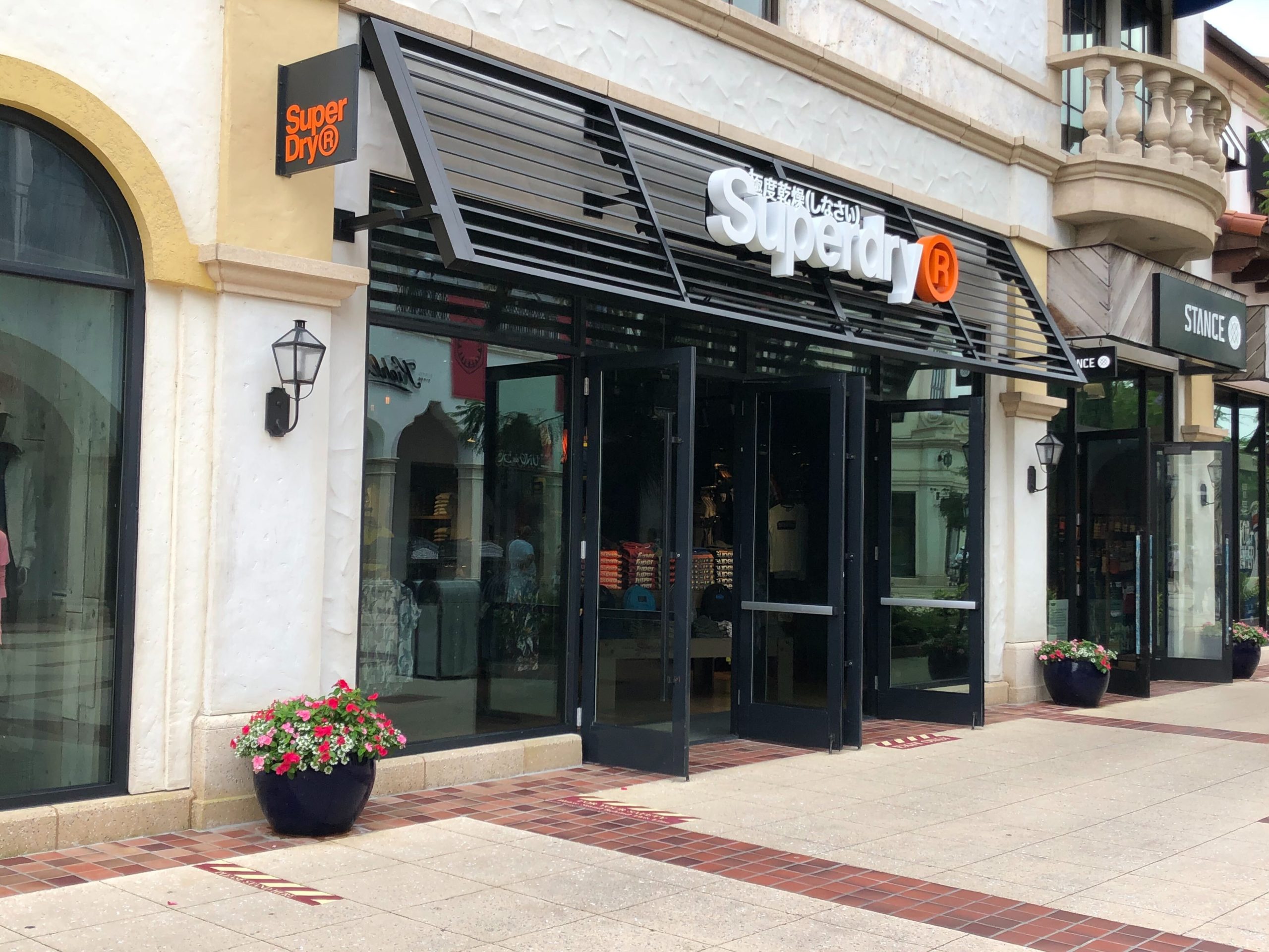 Superdry storefront at Disney Springs