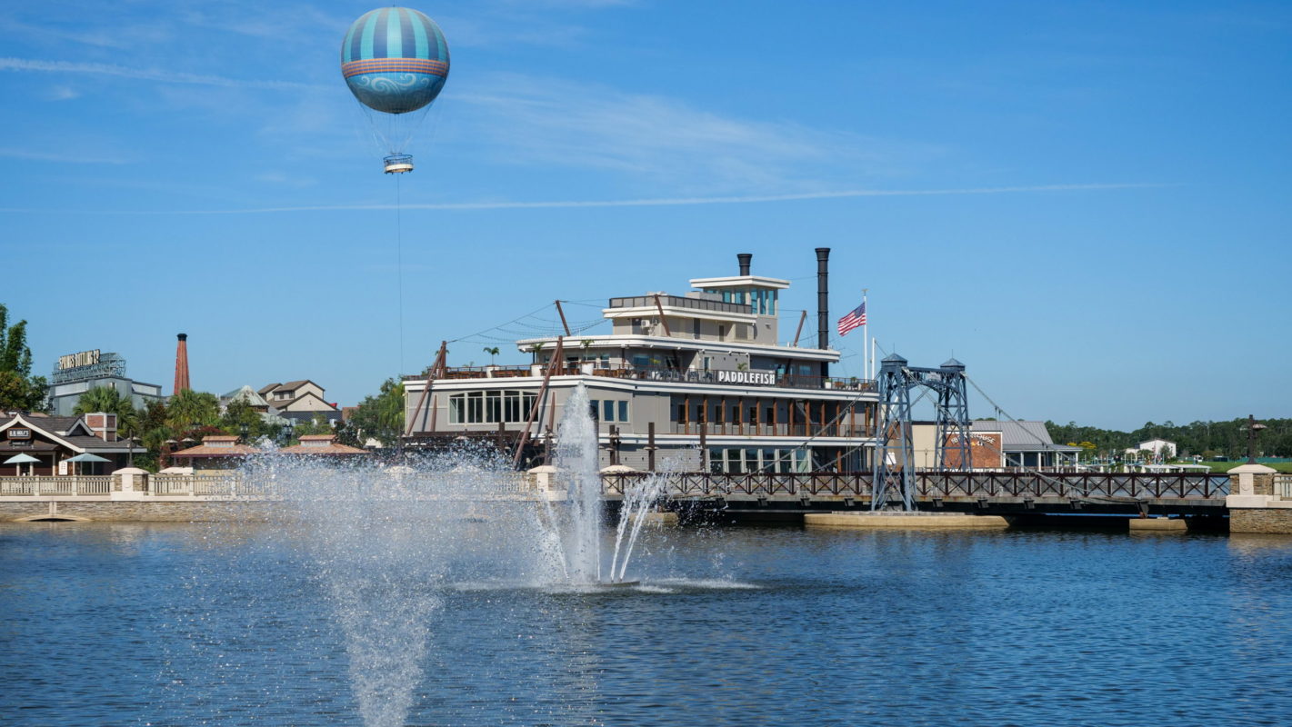Paddlefish and Aerophile Balloon at Disney Springs