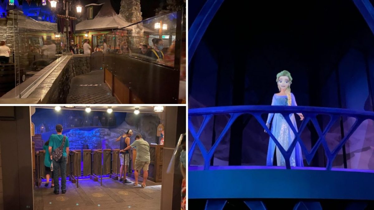 frozen ever after reopens