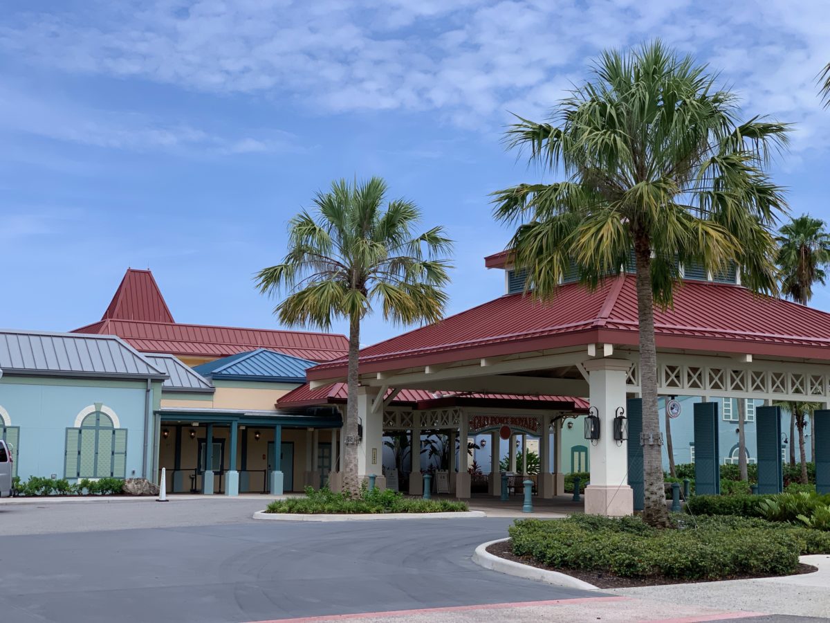 Caribbean Beach entrance